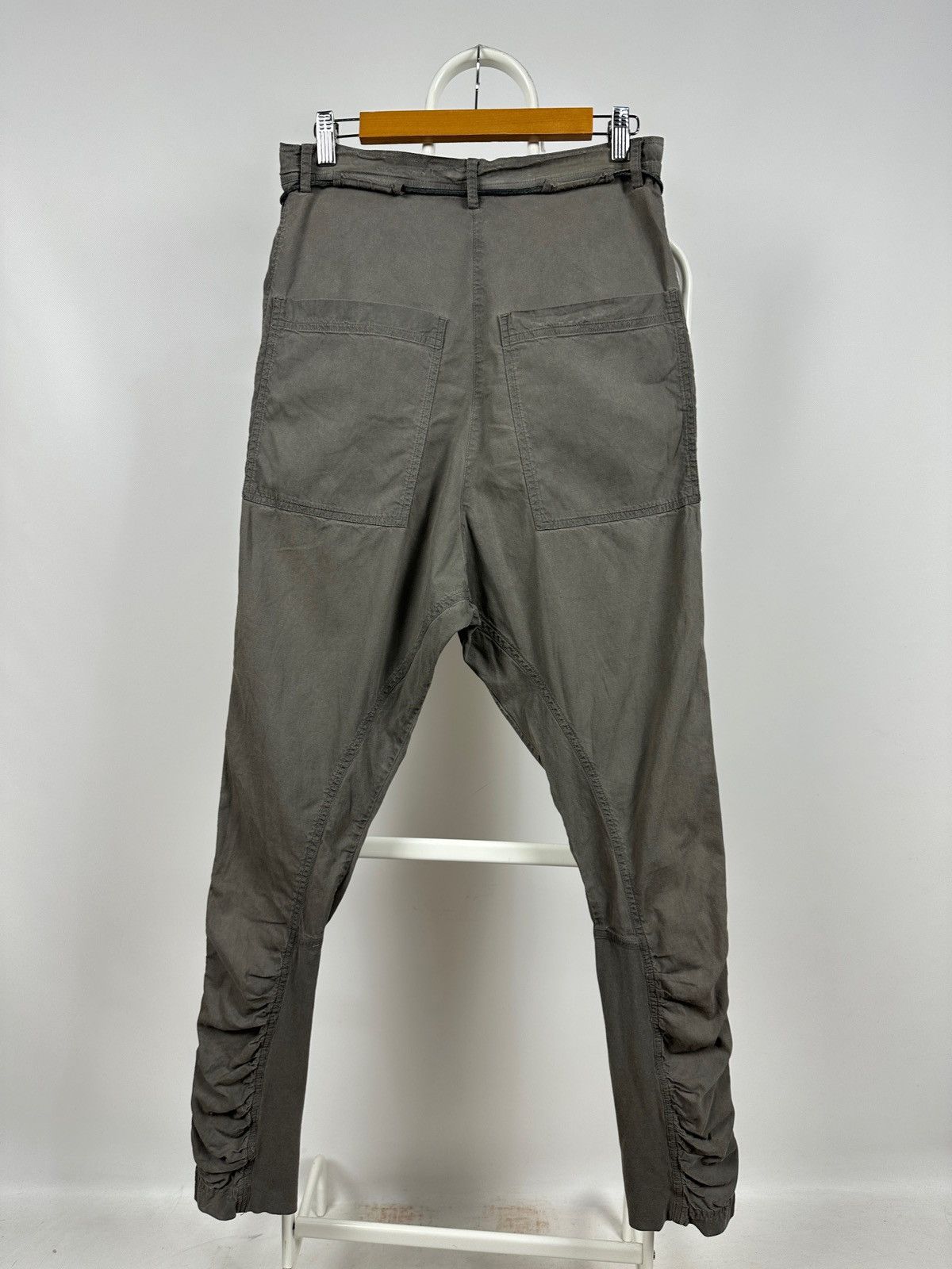 Rundholz Rundholz DIP Drop Crotch Drawstring Waist Tapered Pants Size 26" / US 2 / IT 38 - 2 Thumbnail