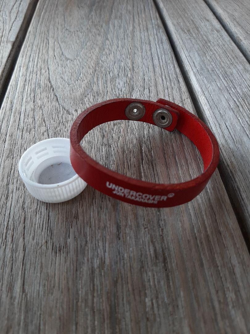 Undercover Logo Leather Bracelet Size ONE SIZE - 2 Thumbnail