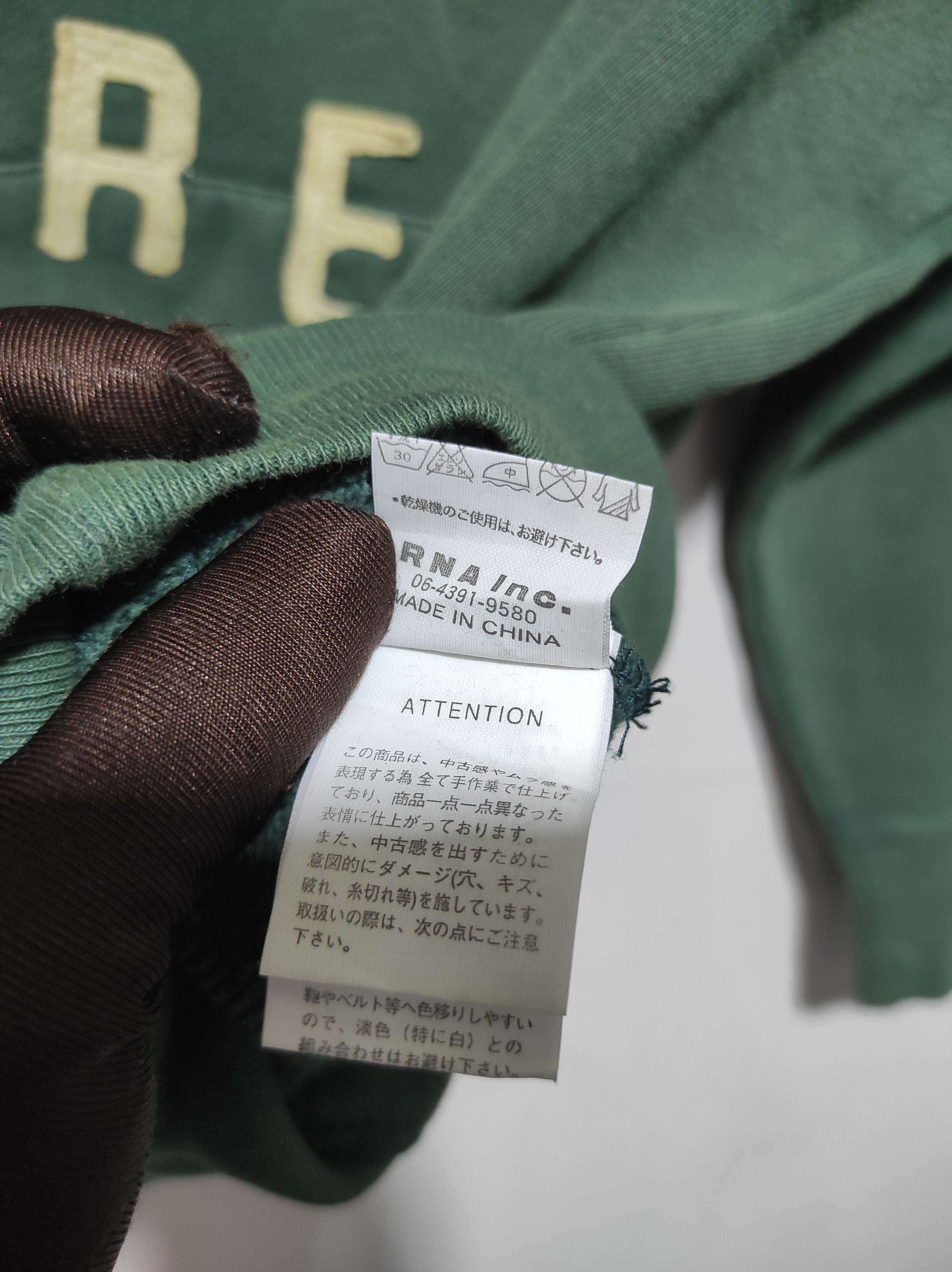 Japanese Brand NY AHH Crew fur hoodie ifsix LGB style Size US M / EU 48-50 / 2 - 9 Thumbnail