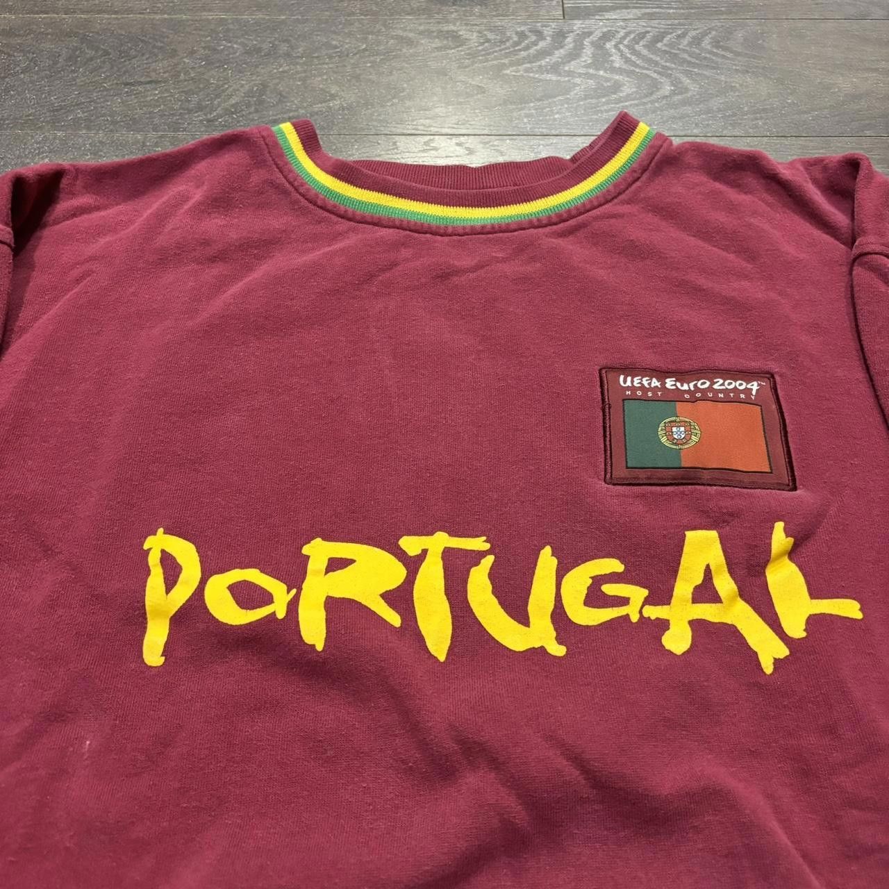 Fila Vintage Portugal Euro Soccer Crewneck Sweatshirt 2004 Size US L / EU 52-54 / 3 - 2 Thumbnail