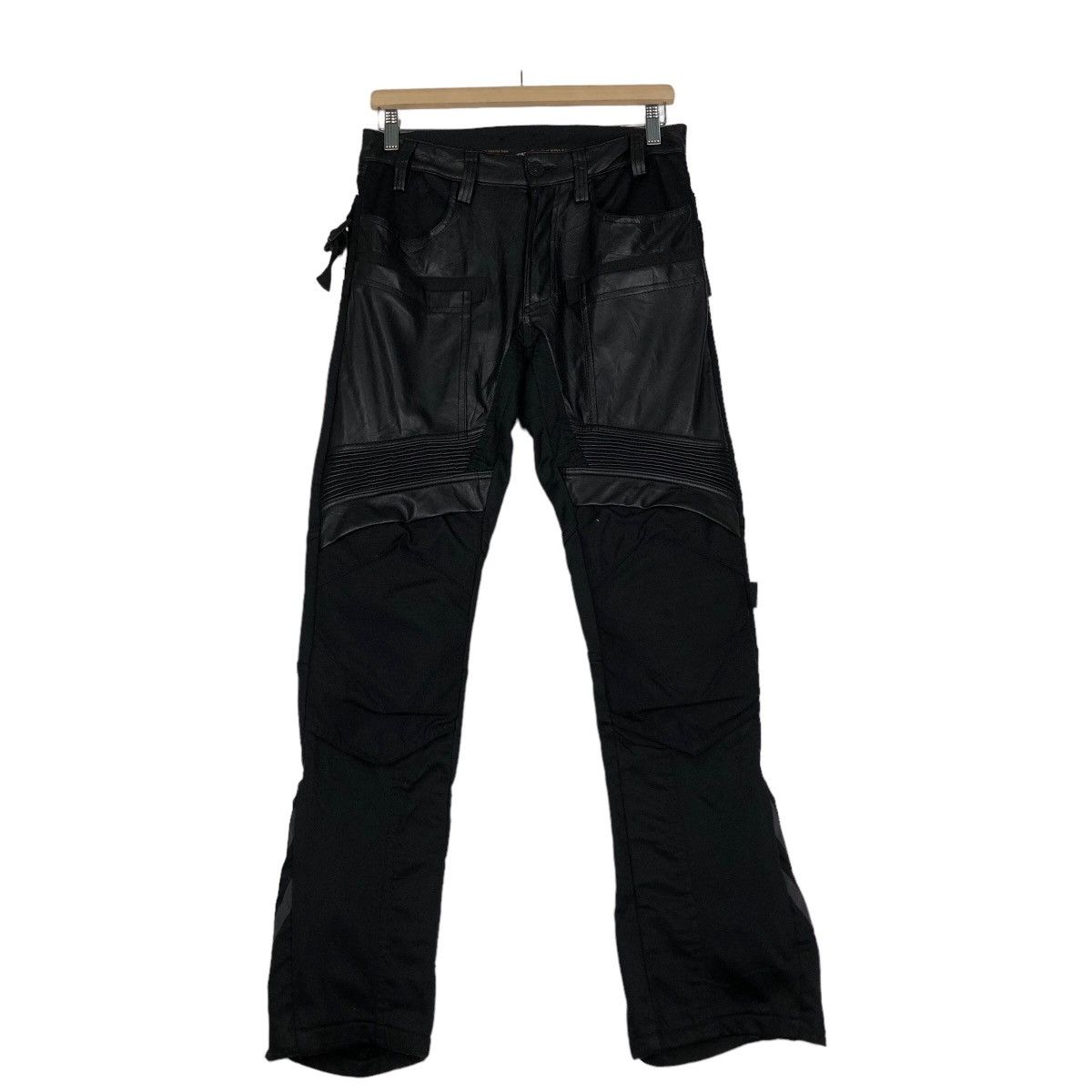 Japanese Brand 🔥Vtg Biker Pants Cargo Pocket Cordura Issey Miyake Size US 30 / EU 46 - 1 Thumbnail