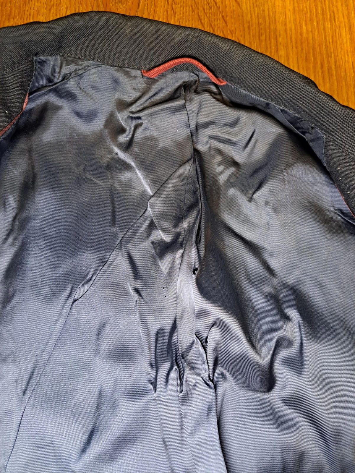 Hart Schaffner Marx VINTAGE Hart Schaffner Marx Suit Jacket Separate 44R Black Size 44R - 9 Thumbnail
