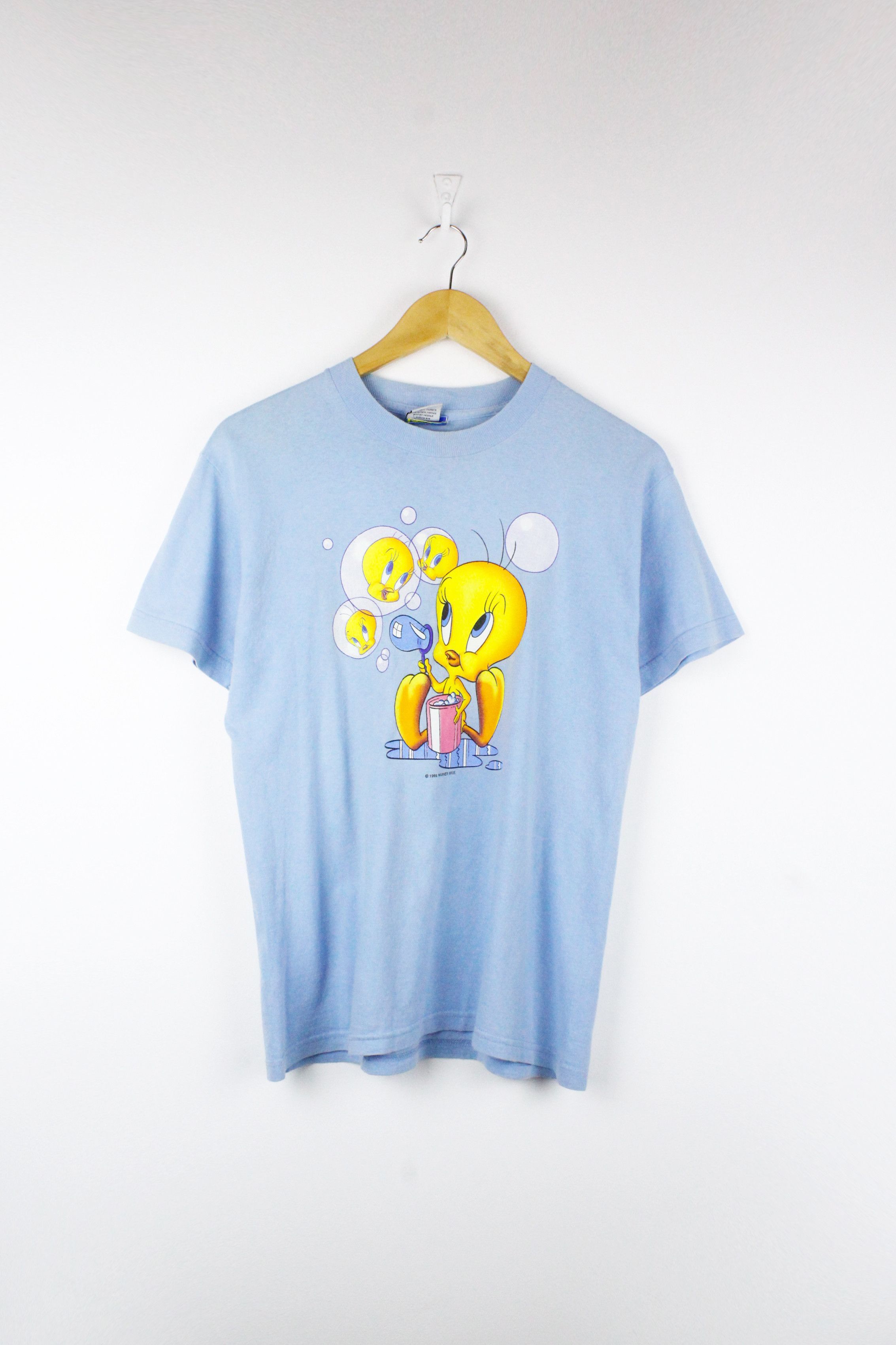 Cartoon Network × Vintage × Warner Bros Vintage 1998 Looney Tunes Tweety Bird Graphic T-shirt Size US XS / EU 42 / 0 - 1 Thumbnail