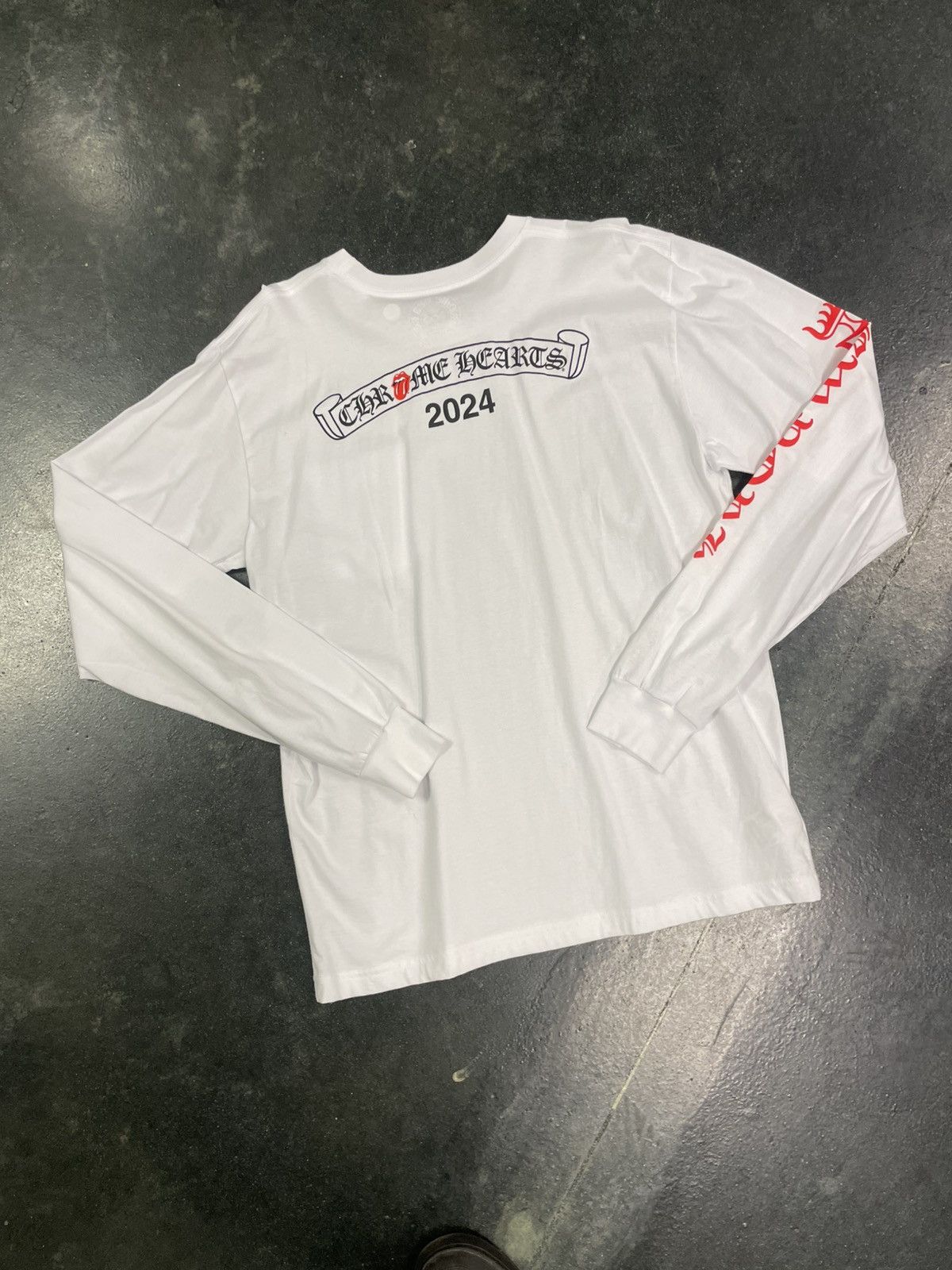 Chrome Hearts × The Rolling Stones Chrome Hearts Rolling Stones Longsleeve Size US XL / EU 56 / 4 - 1 Thumbnail