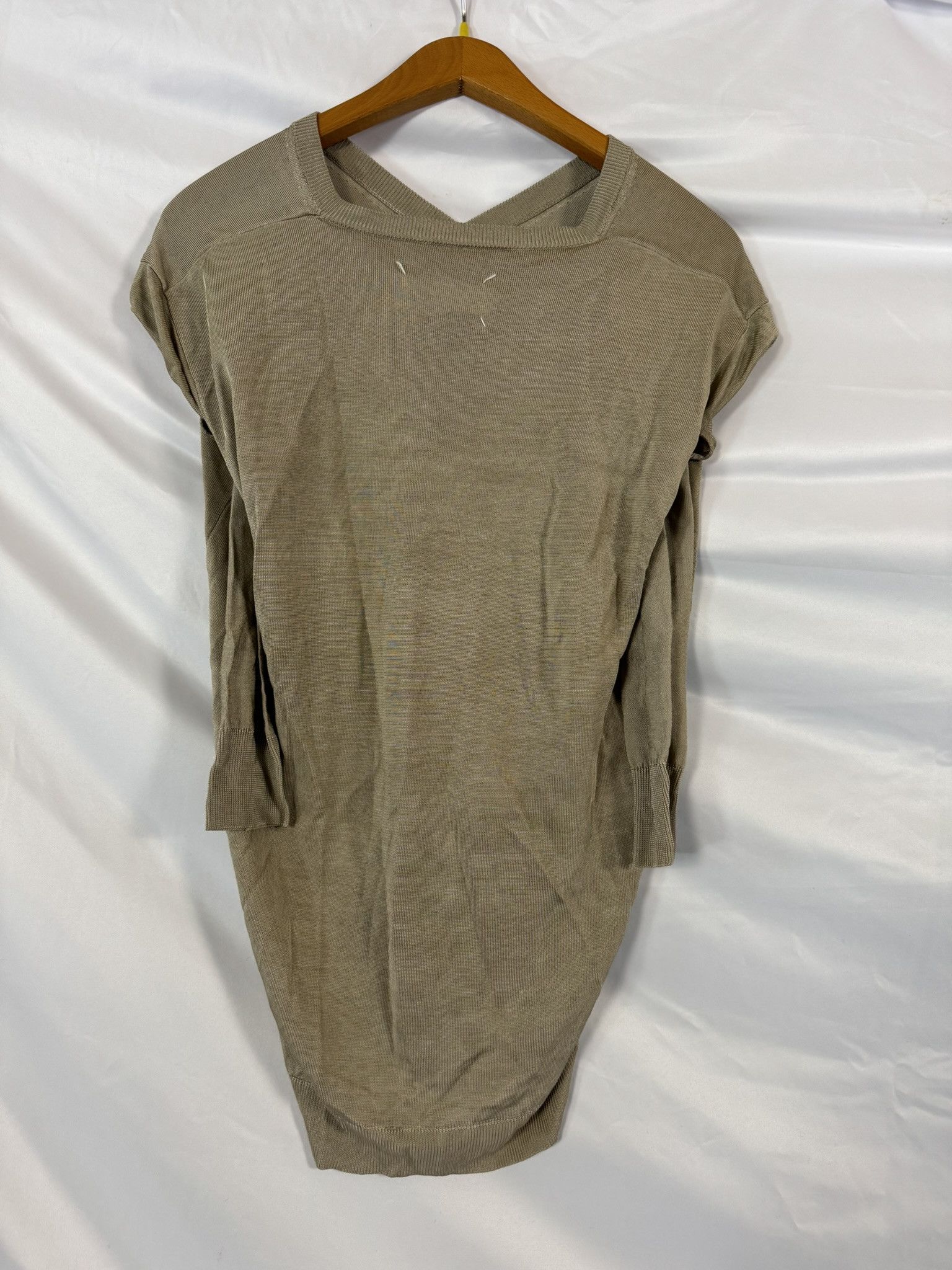 Maison Margiela Maison Martin Margiela Miss Deanna Asymmetric Sweater Dress Size L / US 10 / IT 46 - 7 Thumbnail
