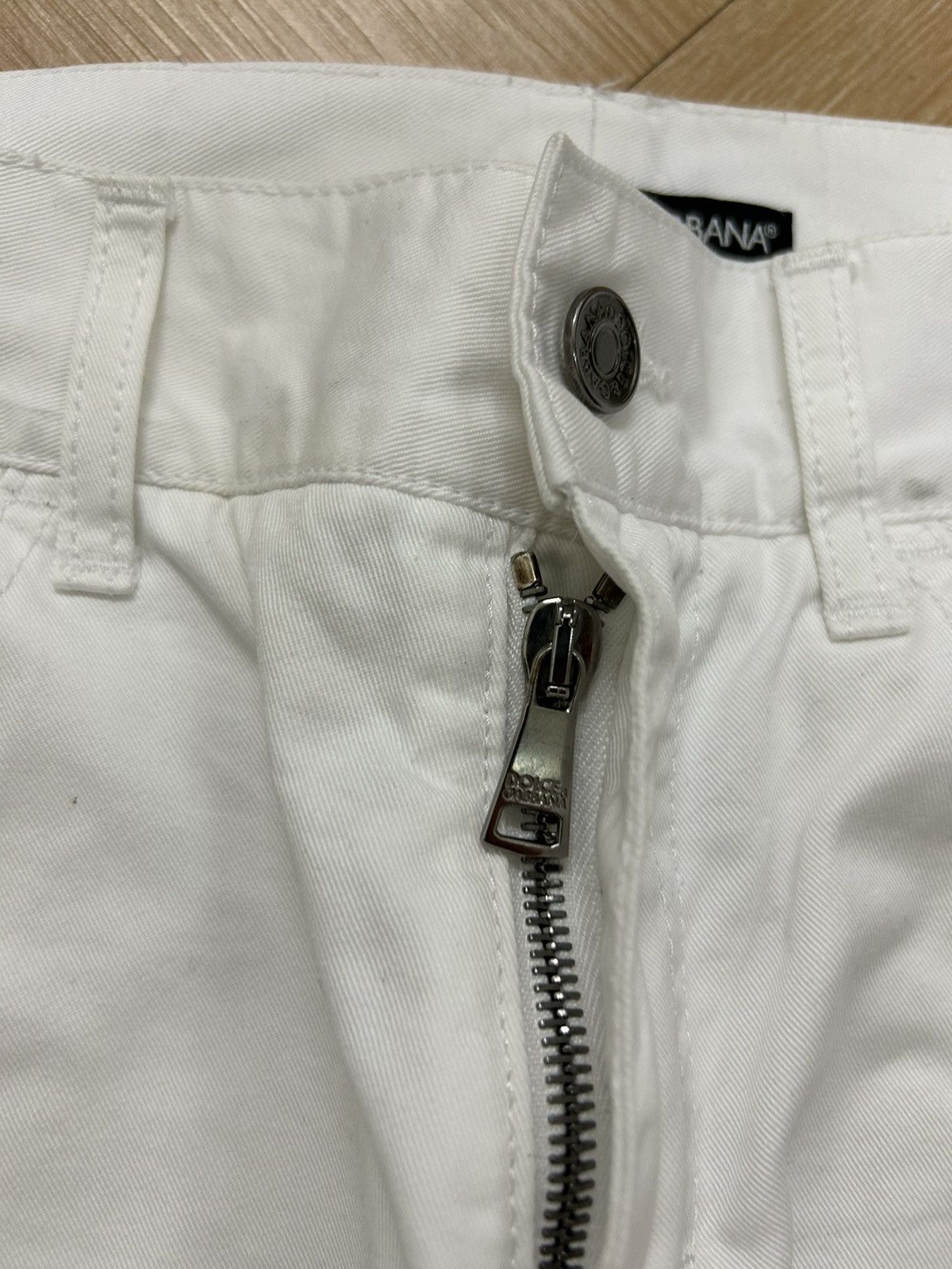 Dolce & Gabbana Dolce & Gabbana white jeans Size US 32 / EU 48 - 7 Thumbnail