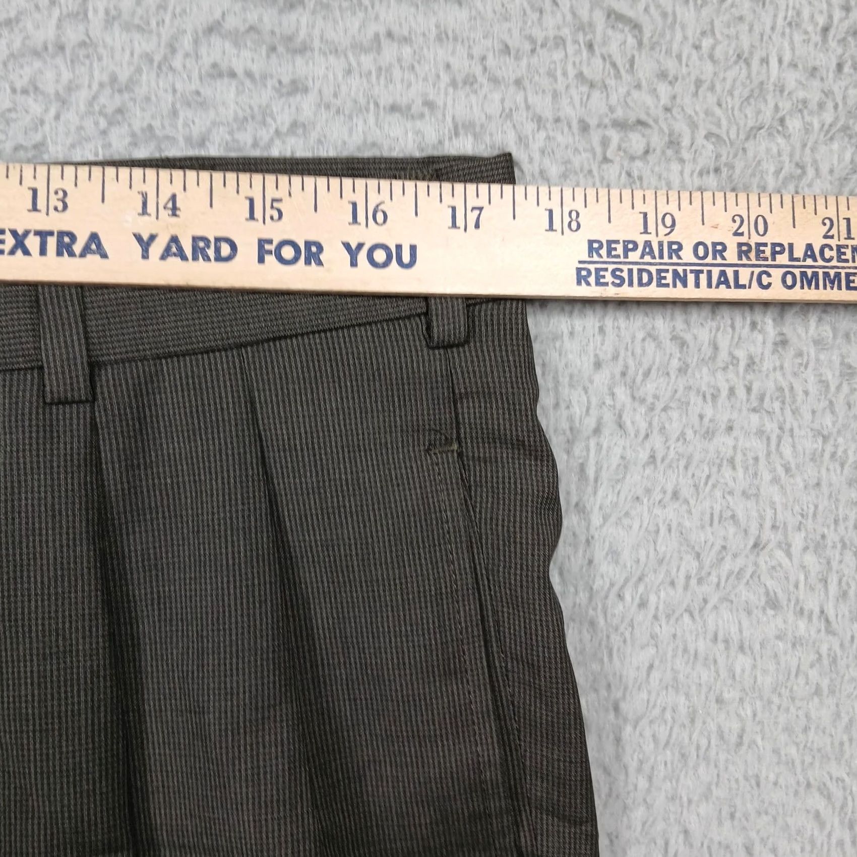 Brooks Brothers Brooks Brothers Suit Pants Mens 35 Gray Wool Pleated Dress Trousers Made USA Size 34R - 6 Thumbnail