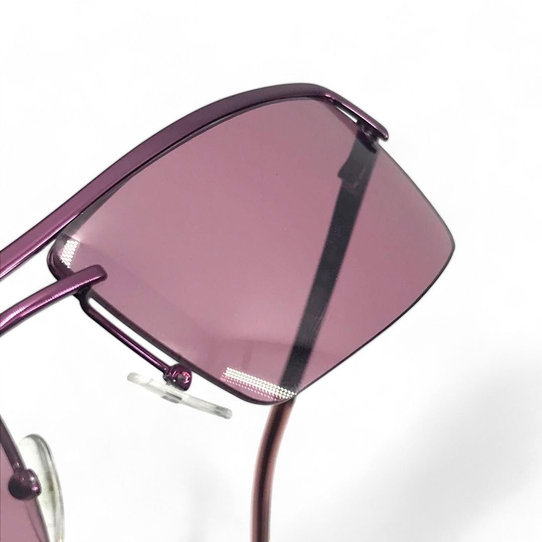 Gucci Gucci - Pink Sunglasses Purple Metal Size ONE SIZE - 8 Thumbnail