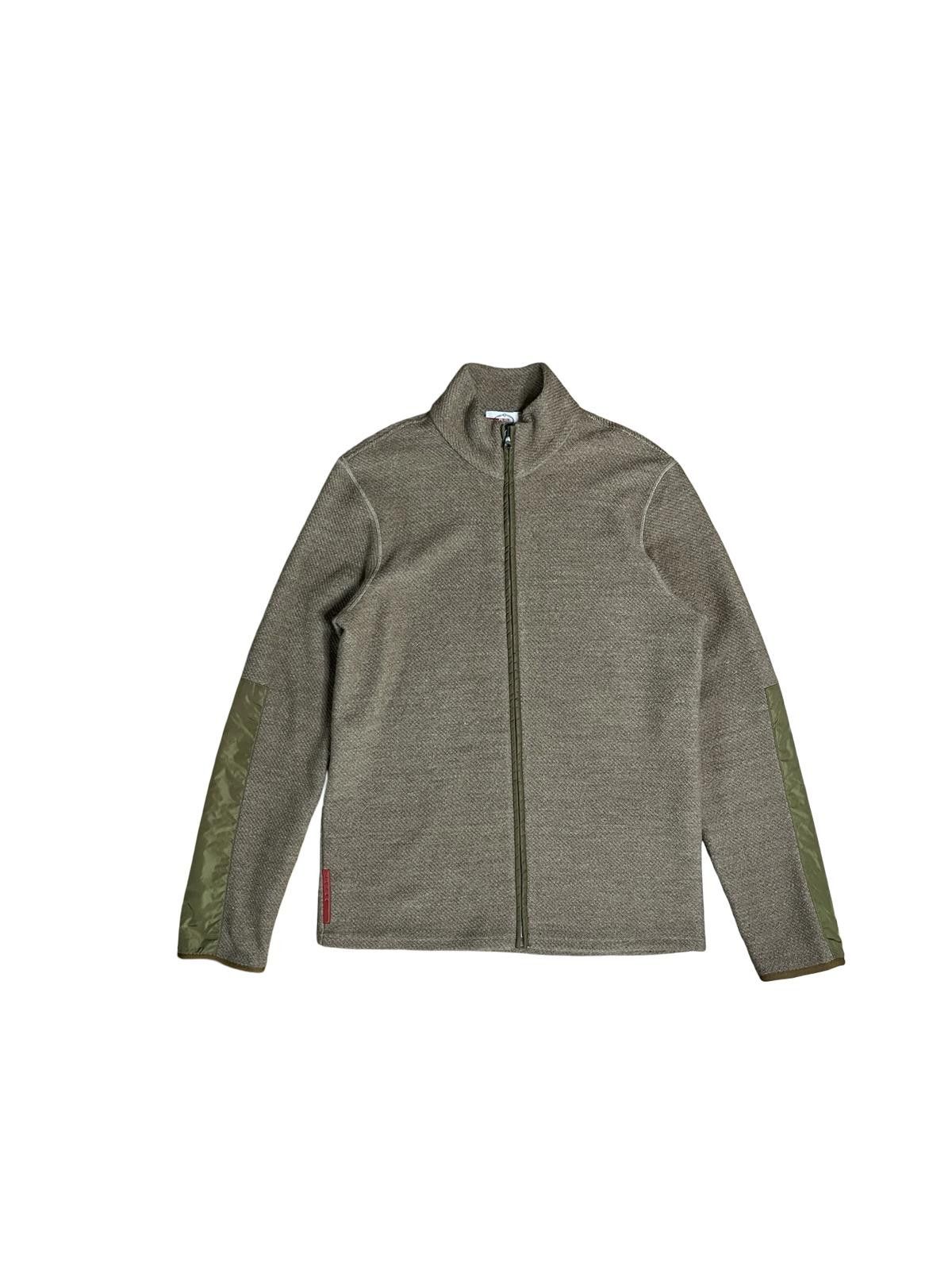 Prada Prada Sport Linea Rossa 2010 Technical Knit Zip Jacket M Size US M / EU 48-50 / 2 - 1 Thumbnail