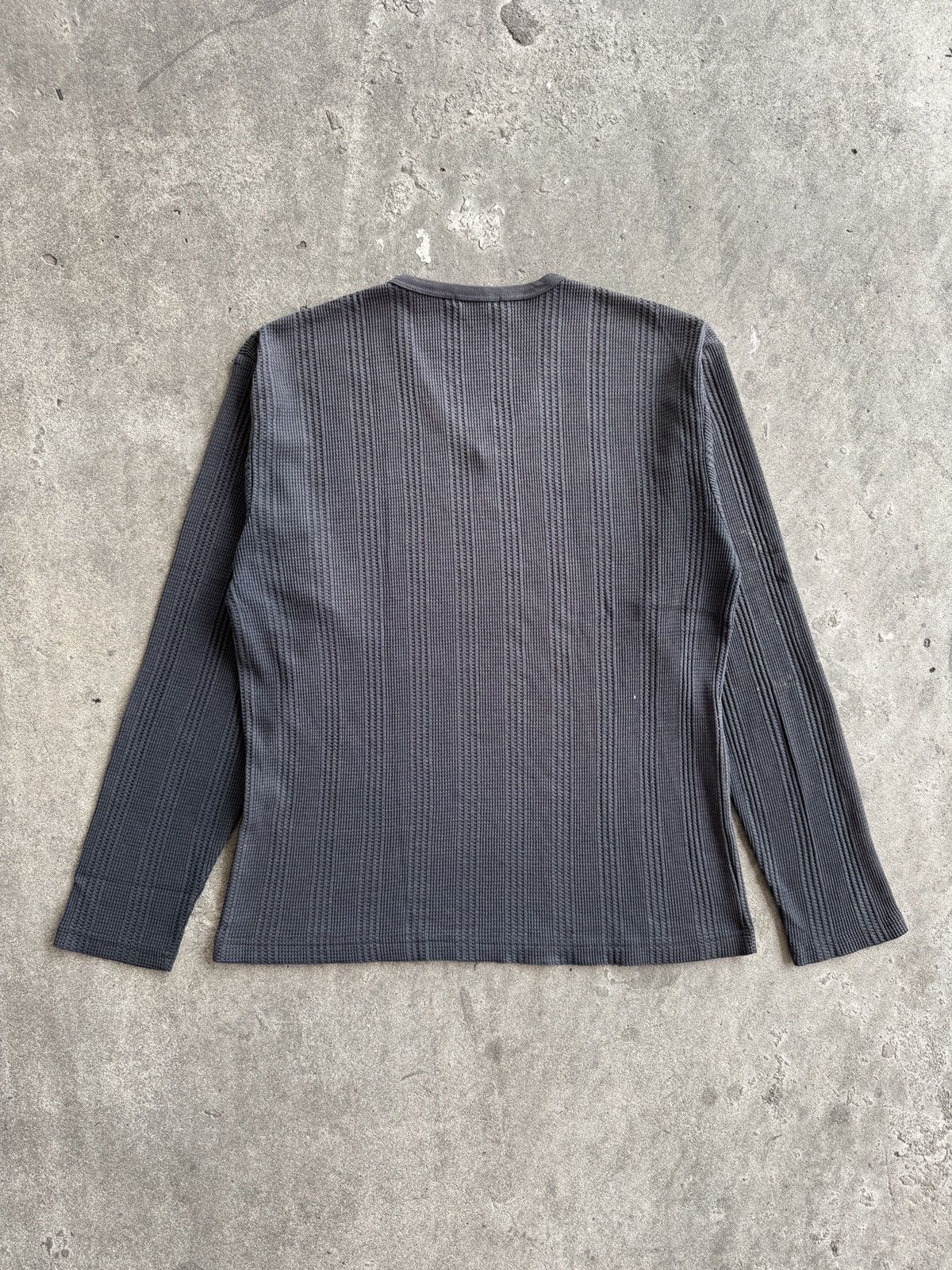 Japanese Brand Virgin Voyage Poem Knit LS Tshirt Size US M / EU 48-50 / 2 - 7 Thumbnail