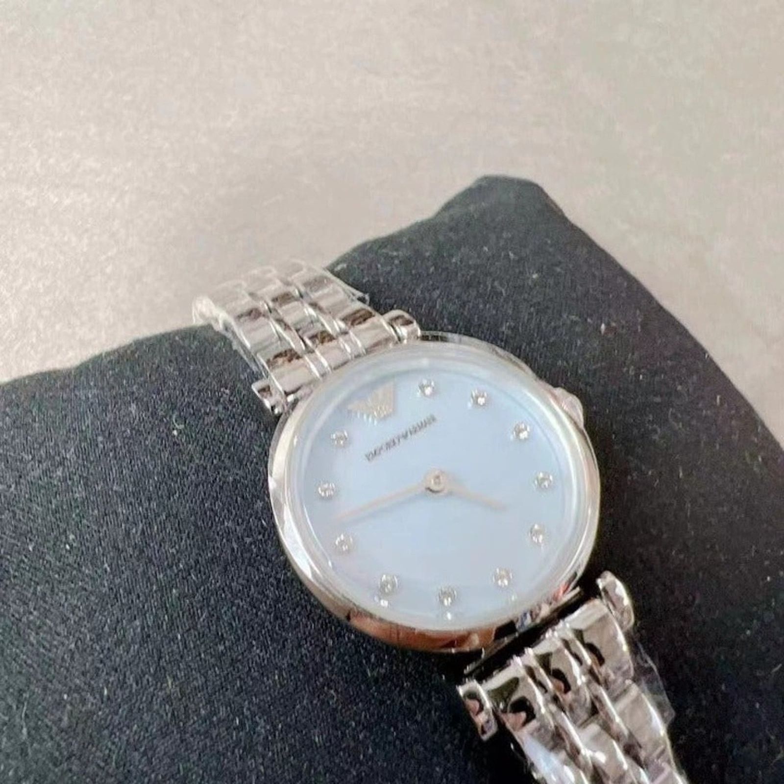 Emporio Armani Emporio Armani AR1961 Women's Two-Hand Stainless Steel Watch Size ONE SIZE - 3 Thumbnail
