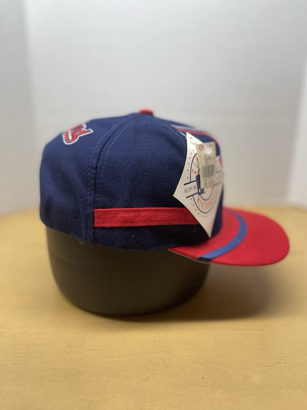Twins Enterprise Inc. Cleveland Indians Jersey Wool Twins Enterprise Snapback Hat Size ONE SIZE - 3 Thumbnail