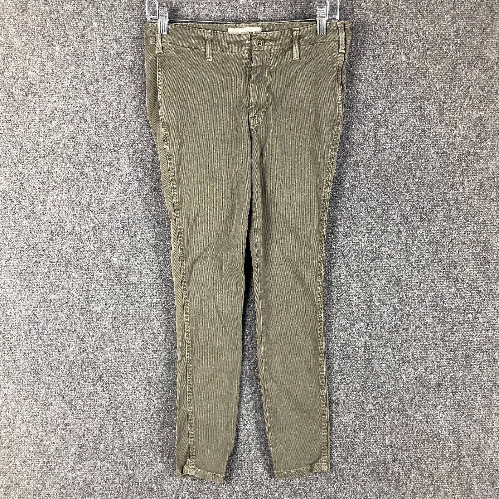 THE GREAT The Great Pants Women's 28 Skinny Chino Tencel Cotton Casual Size 28" / US 6 / IT 42 - 1 Thumbnail