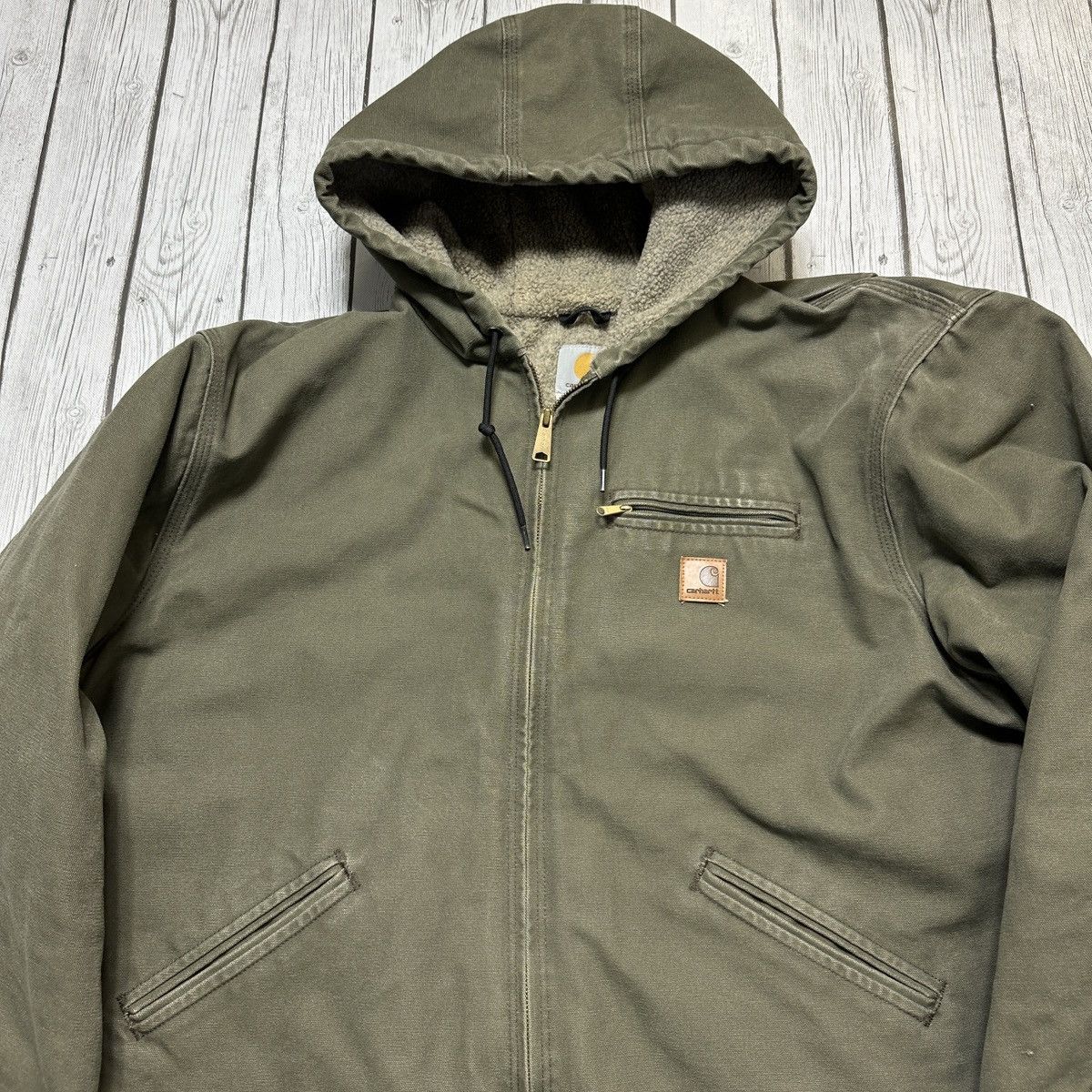 Carhartt Carhartt sherpa lined Sierra jacket Size US XXL / EU 58 / 5 - 3 Thumbnail