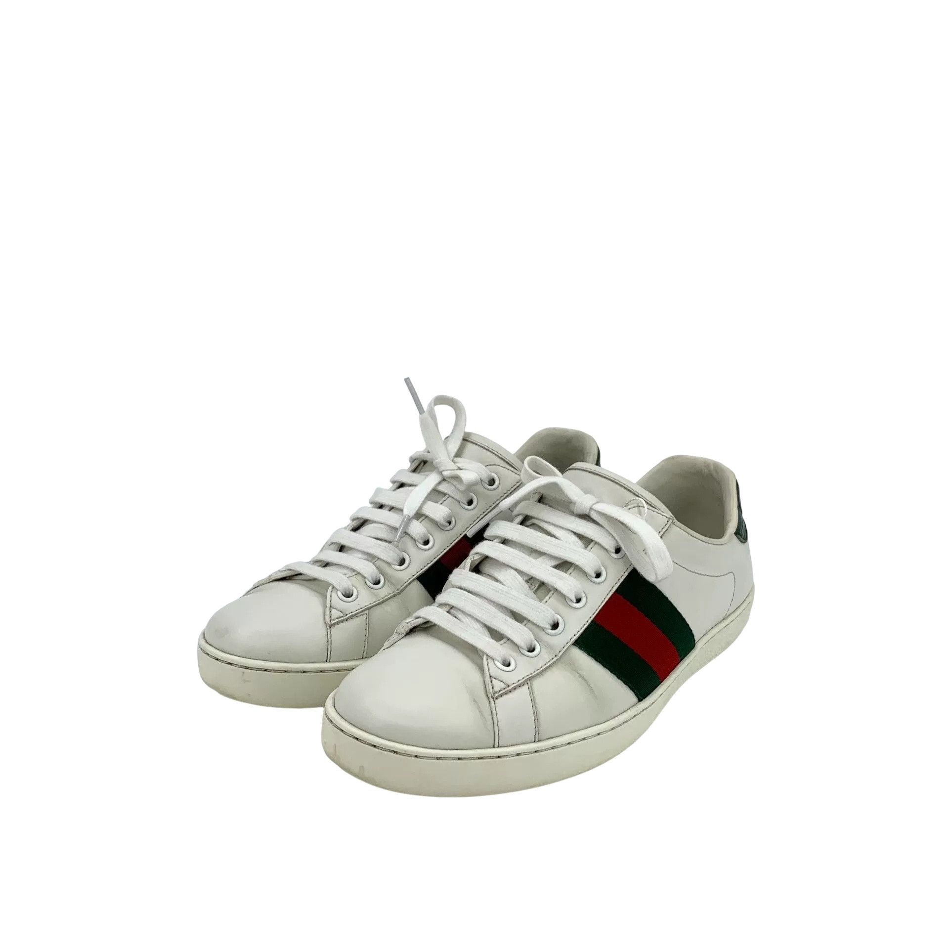 Gucci Gucci Ace Webbing Low-Top Sneakers US 7.5 Size US 7.5 / EU 40-41 - 1 Thumbnail