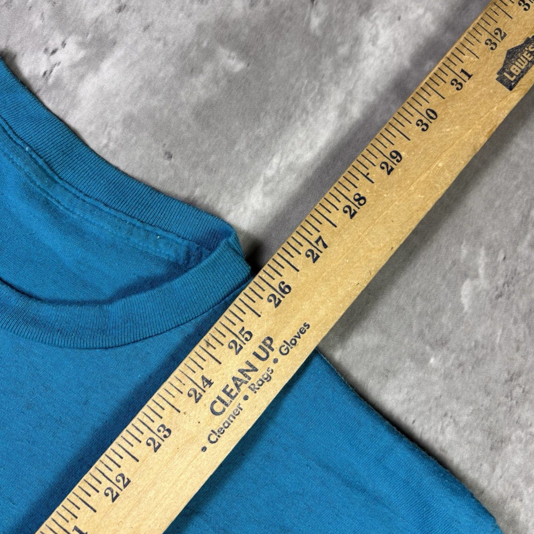 Vintage VINTAGE Marathon T Shirt Blue Long Sleeve 80s Graphic Print Crew Neck Adult L Mens Size US L / EU 52-54 / 3 - 4 Thumbnail
