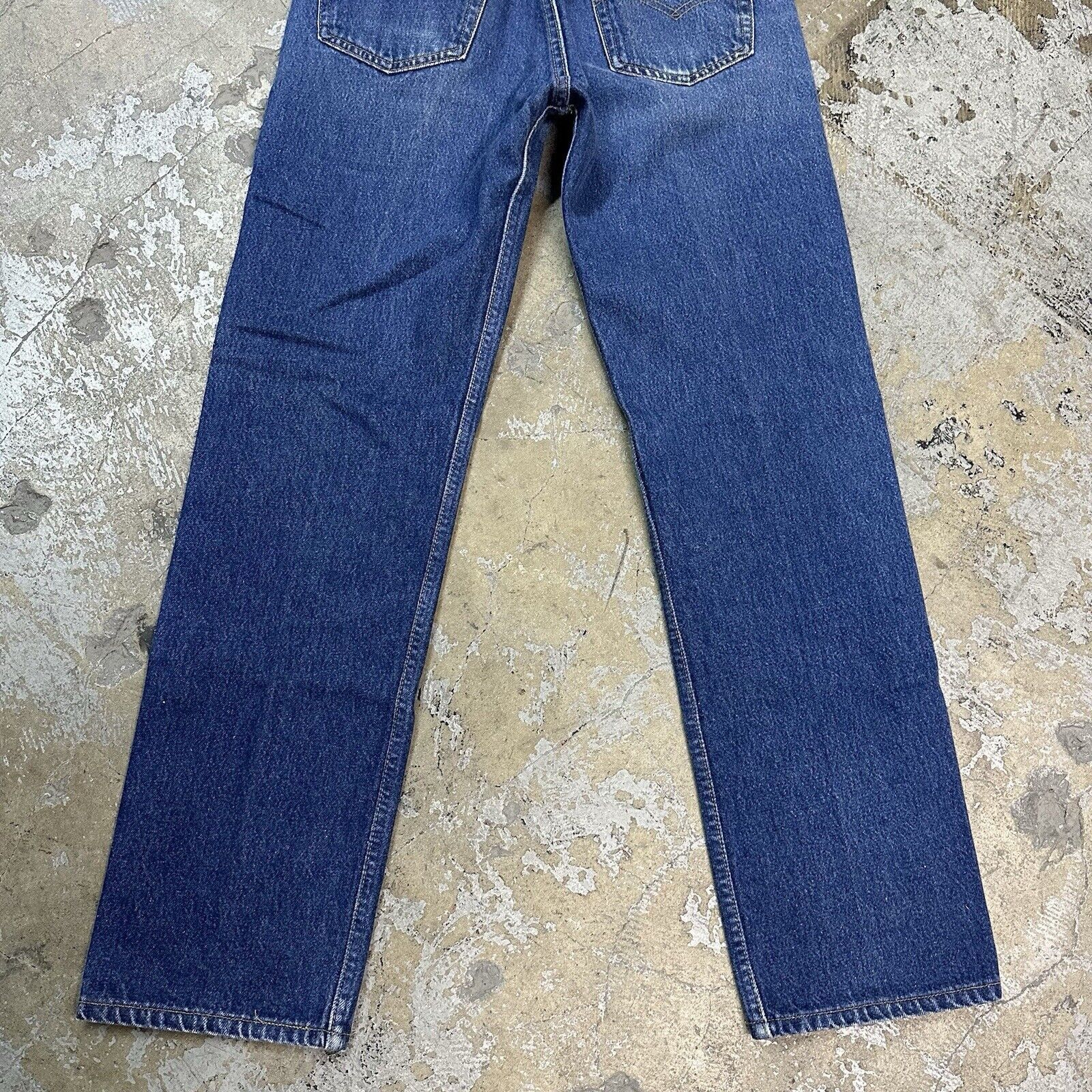 Levi's × Vintage Vintage Levi’s 501 Faded Dark Wash Denim Jeans 32x34 Size US 32 / EU 48 - 6 Thumbnail