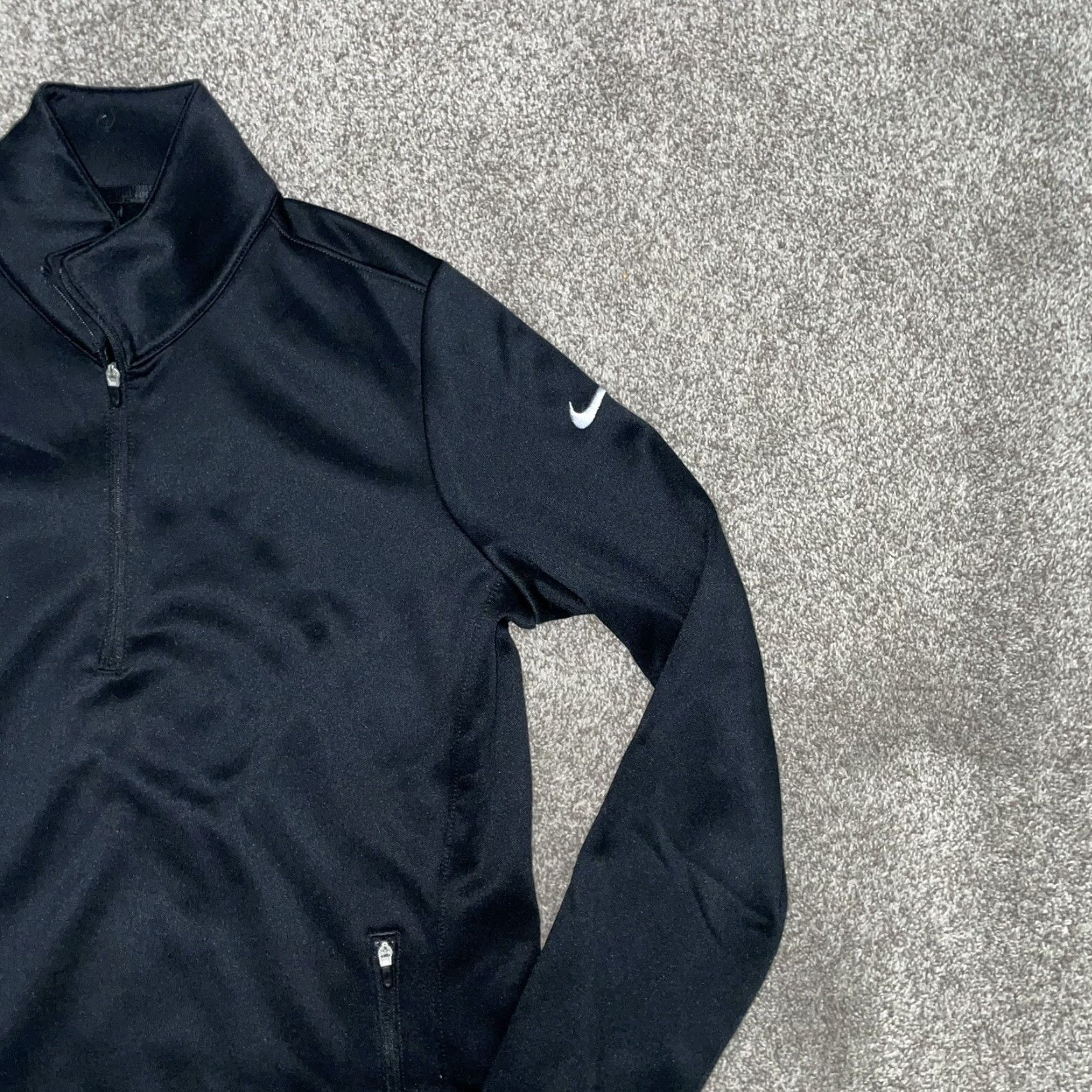 Nike VINTAGE Nike Golf Half Zip Pullover Shirt Men M Black Nike Golf 90s Mens Size US M / EU 48-50 / 2 - 3 Thumbnail