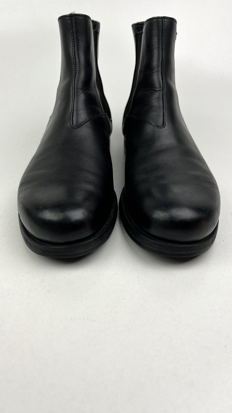 Prada PRADA MILANO Boots Chelsea Leather Shoes Handmade Black Mens Size US 7 / EU 40 - 4 Thumbnail