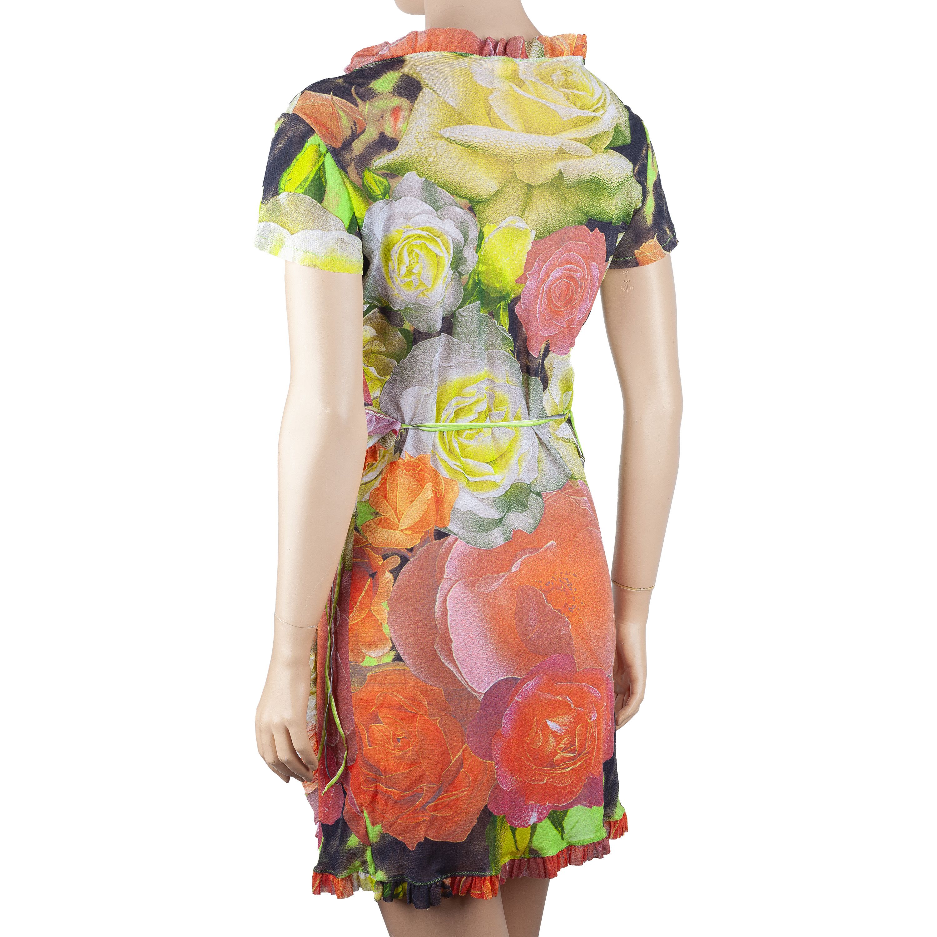 Roberto Cavalli Roberto Cavalli Vintage Floral Wrapped Around Dress (M) Size M / US 6-8 / IT 42-44 - 2 Thumbnail