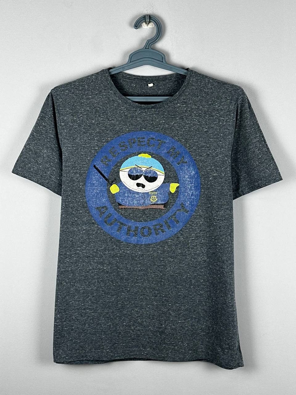 Vintage South Park Cartman Police Grey T Shirt Humor Size US L / EU 52-54 / 3 - 1 Thumbnail