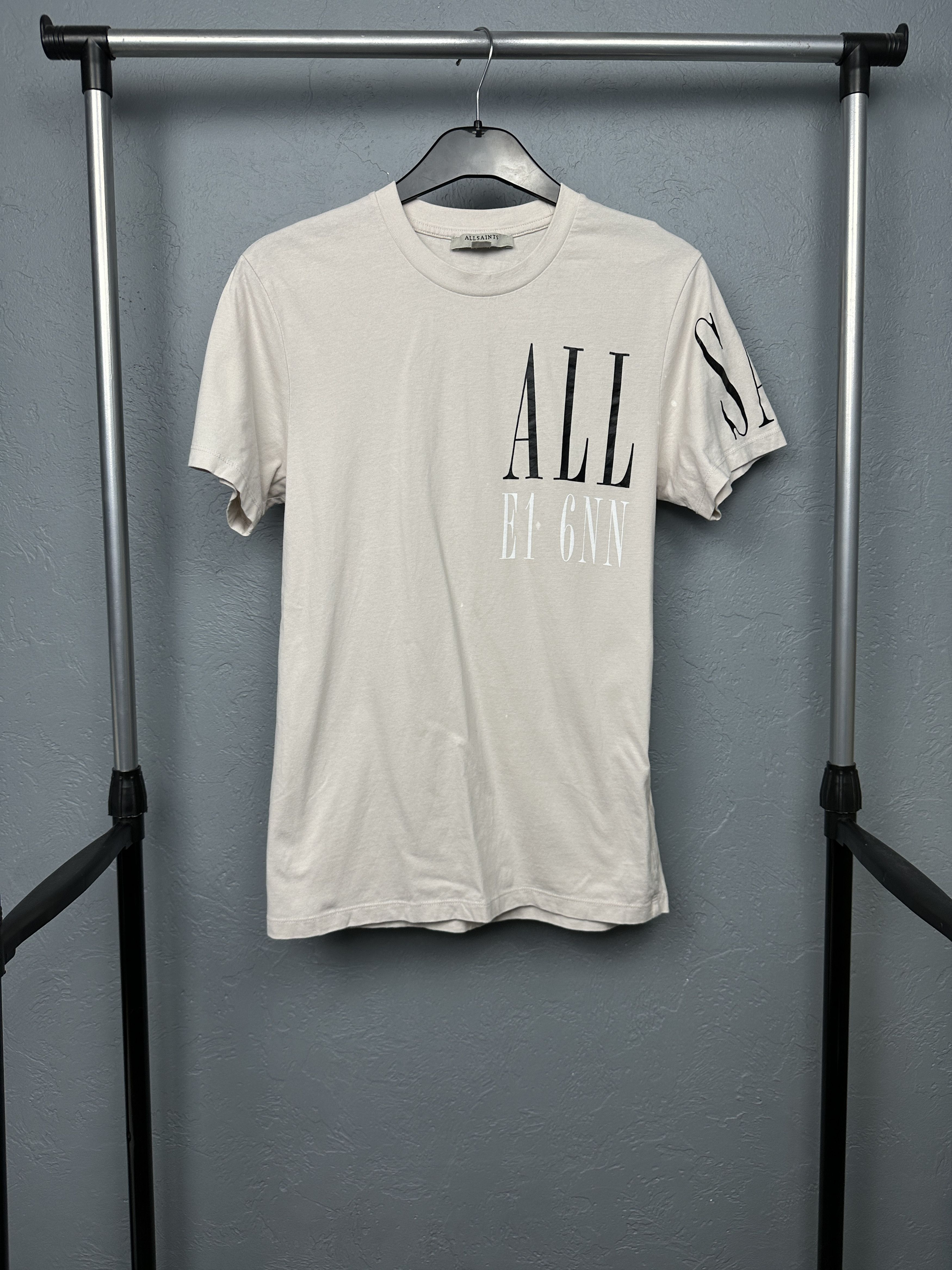 Allsaints Allsaints Womens Separo Crew Neck T-Shirt Size S / US 4 / IT 40 - 1 Thumbnail