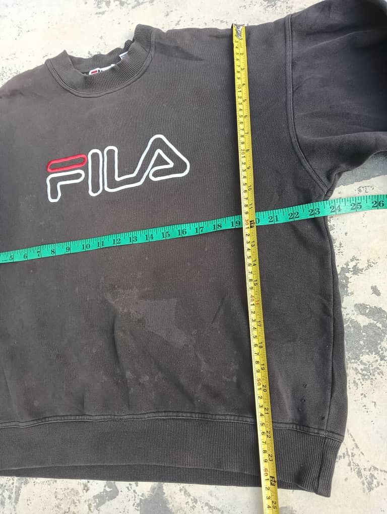 Fila × Vintage Vintage fila sweatshirt trashed faded Size US L / EU 52-54 / 3 - 8 Thumbnail