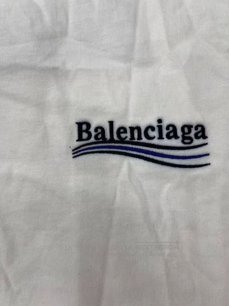 Balenciaga Balenciaga Solid color letter embroidery casual round neck Size M / US 6-8 / IT 42-44 - 3 Thumbnail