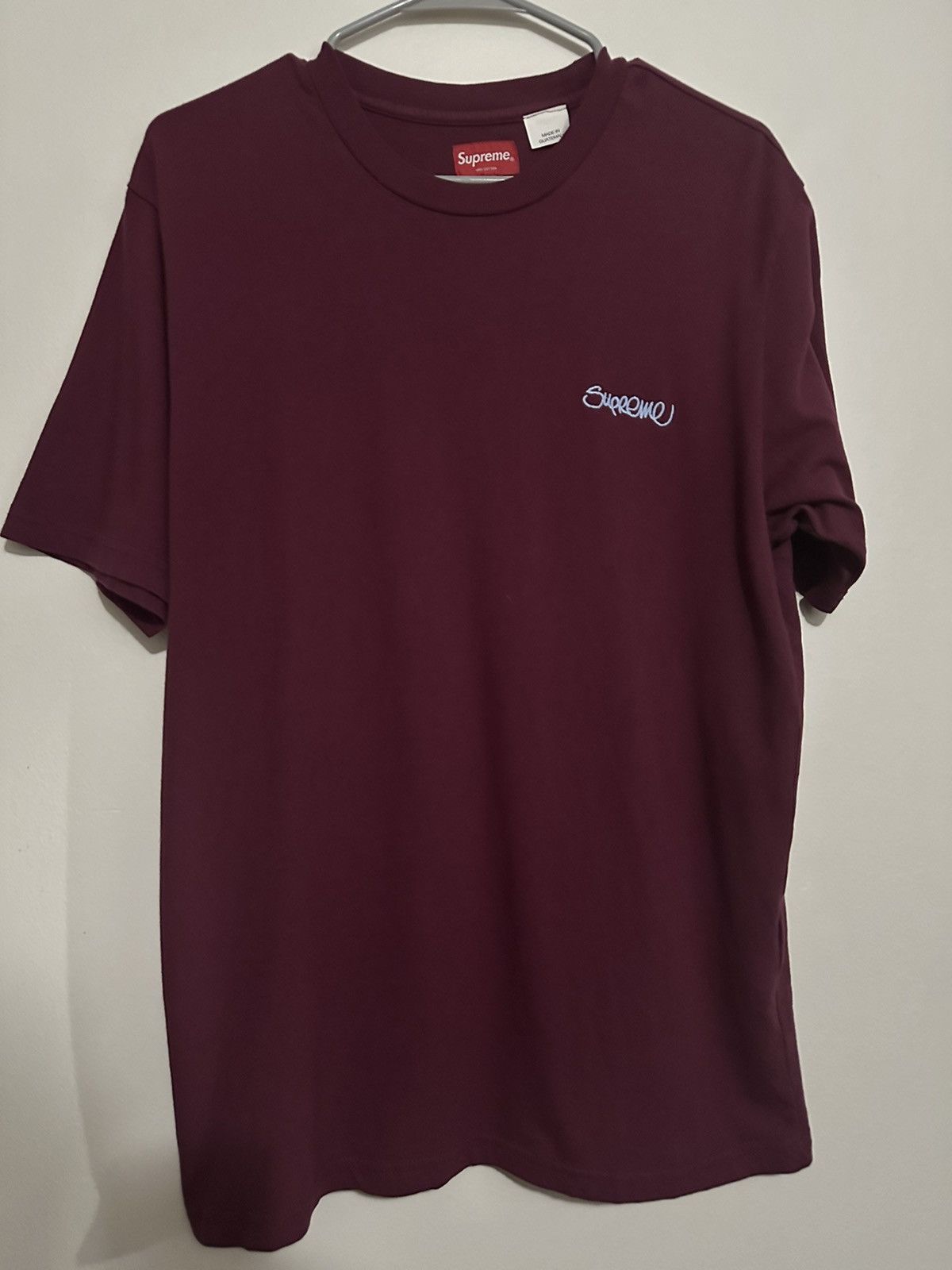 Supreme Supreme Washed Handstyle S/S Top Tee Size US S / EU 44-46 / 1 - 1 Thumbnail