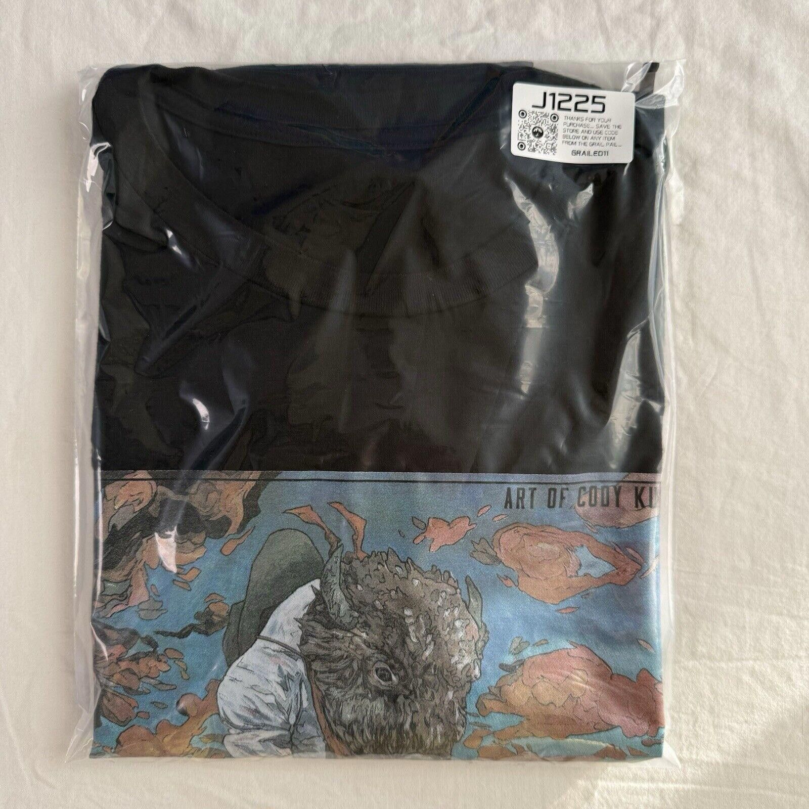 Designer Art of Cody Kuehl Banjo Buffalo T-Shirt Size XL Rare Size US XL / EU 56 / 4 - 7 Thumbnail