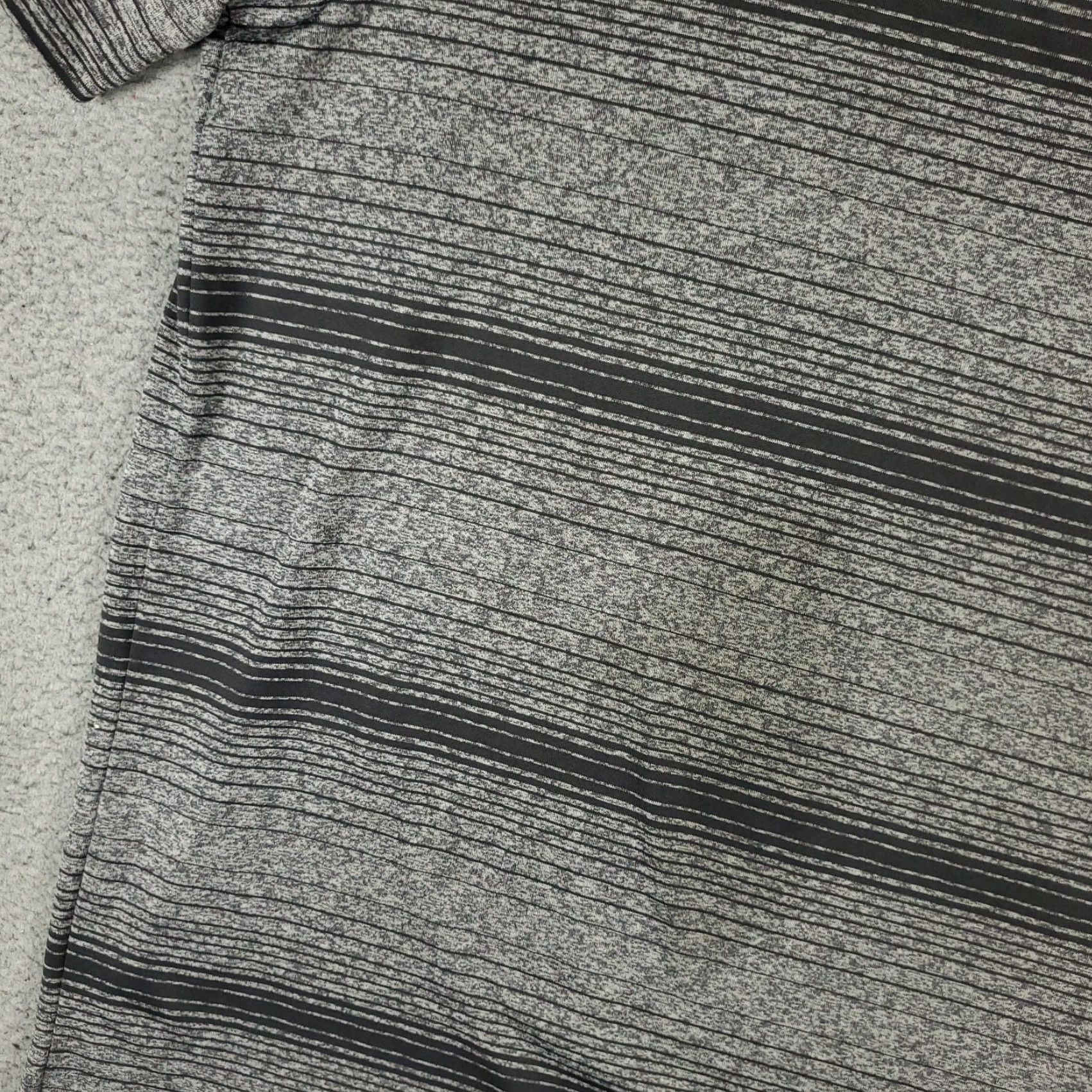 Under Armour Under Armour Polo Shirt Mens Size 3XL Gray Striped Golf Casual Short Sleeve Size US XXL / EU 58 / 5 - 3 Thumbnail