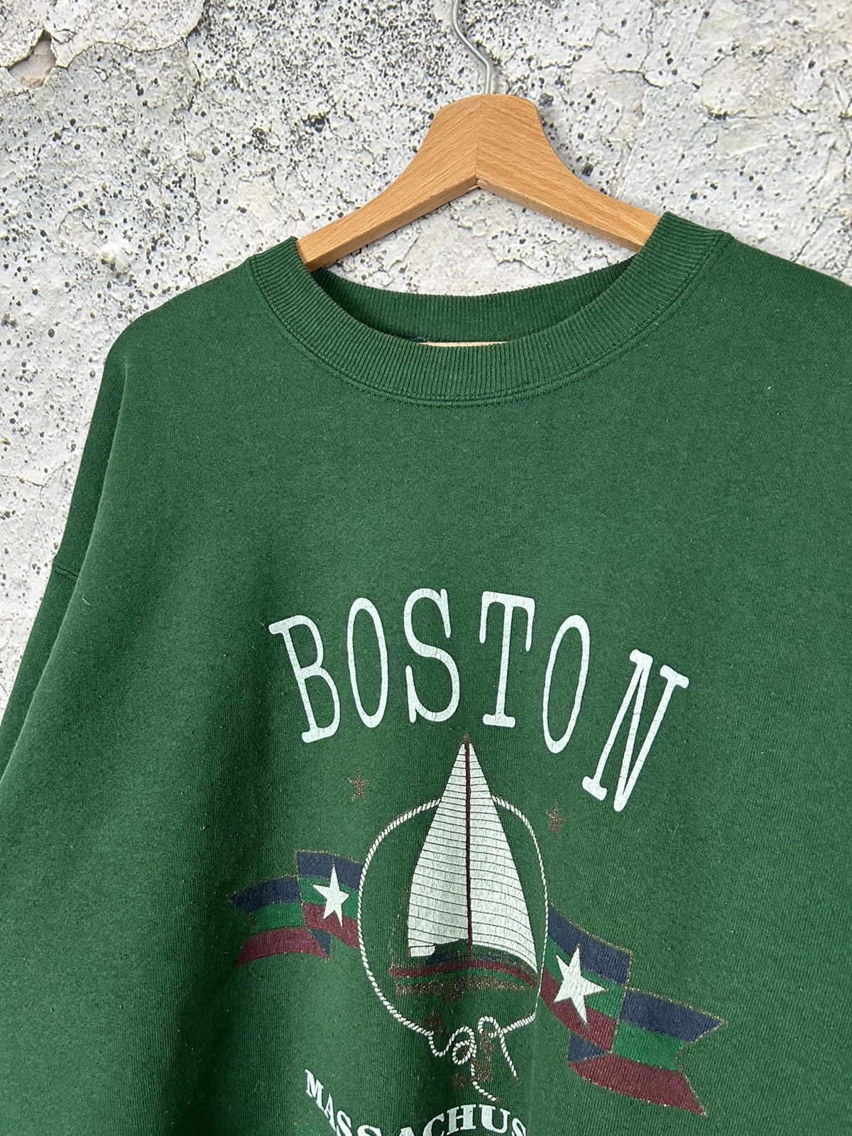 Lee Vintage Lee Heavyweight Boston Massachusetts 90s Baggy Rap Size US XL / EU 56 / 4 - 3 Thumbnail