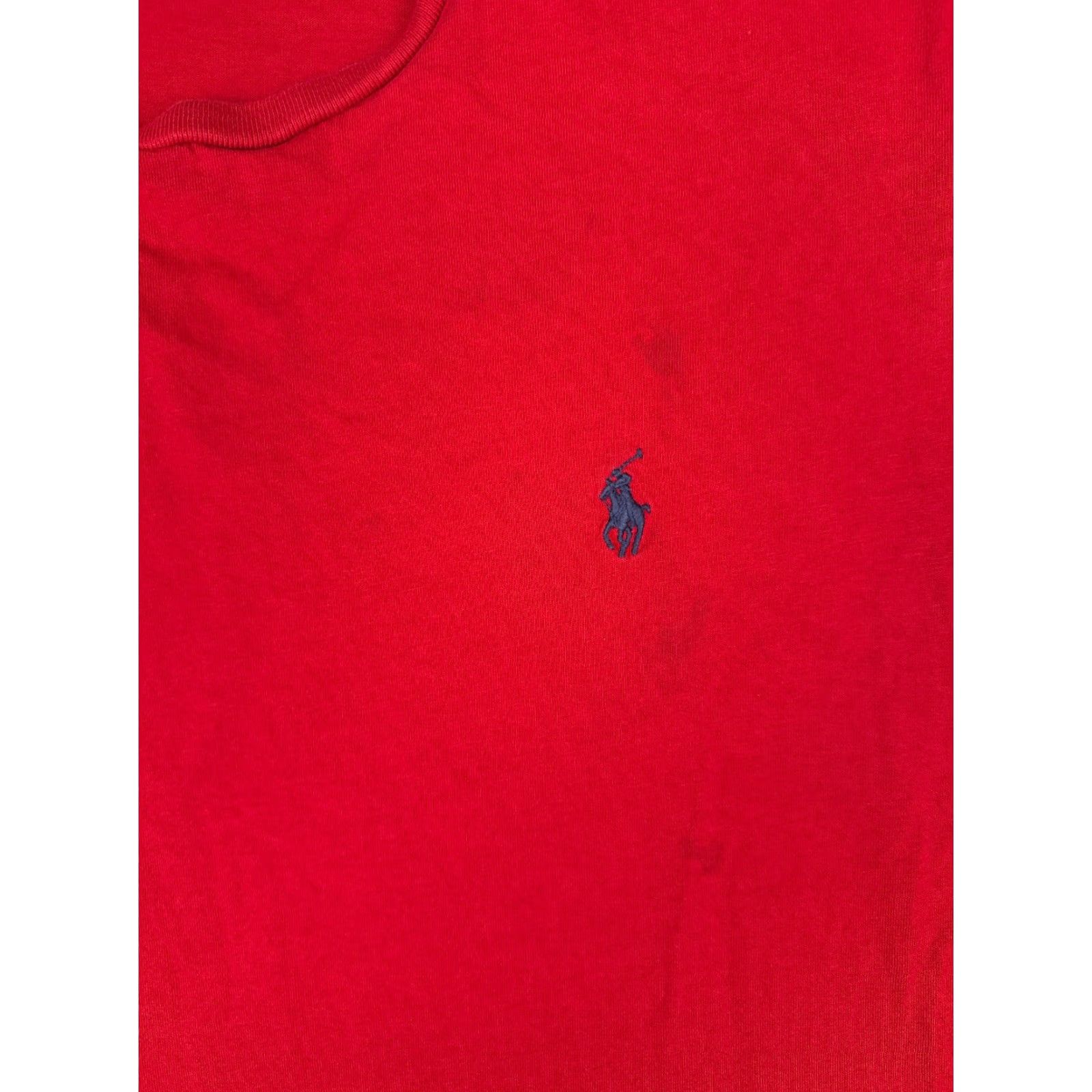 Ralph Lauren Ralph Lauren Polo Shirt Men Small Red 100% Cotton Crew Neck Short Sleeve READ Size US S / EU 44-46 / 1 - 6 Thumbnail