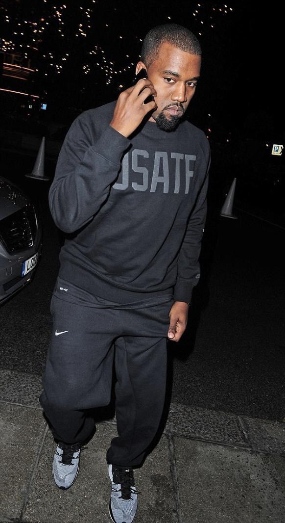 Kanye West × Nike kanye west nike usatf sweatshirt Size US L / EU 52-54 / 3 - 1 Thumbnail