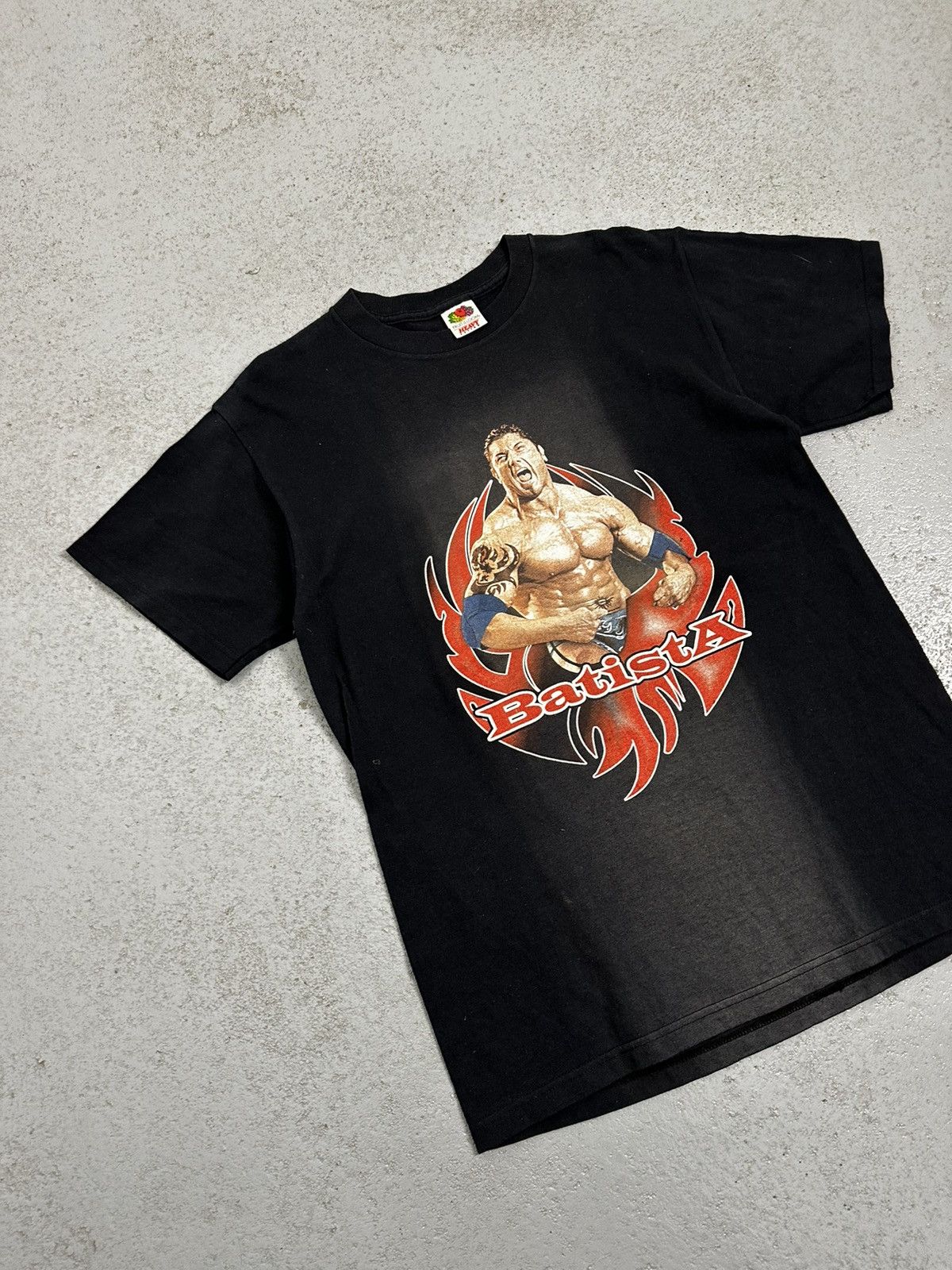 WWE Vintage 00s Batista WWE T-Shirt Size US M / EU 48-50 / 2 - 2 Thumbnail