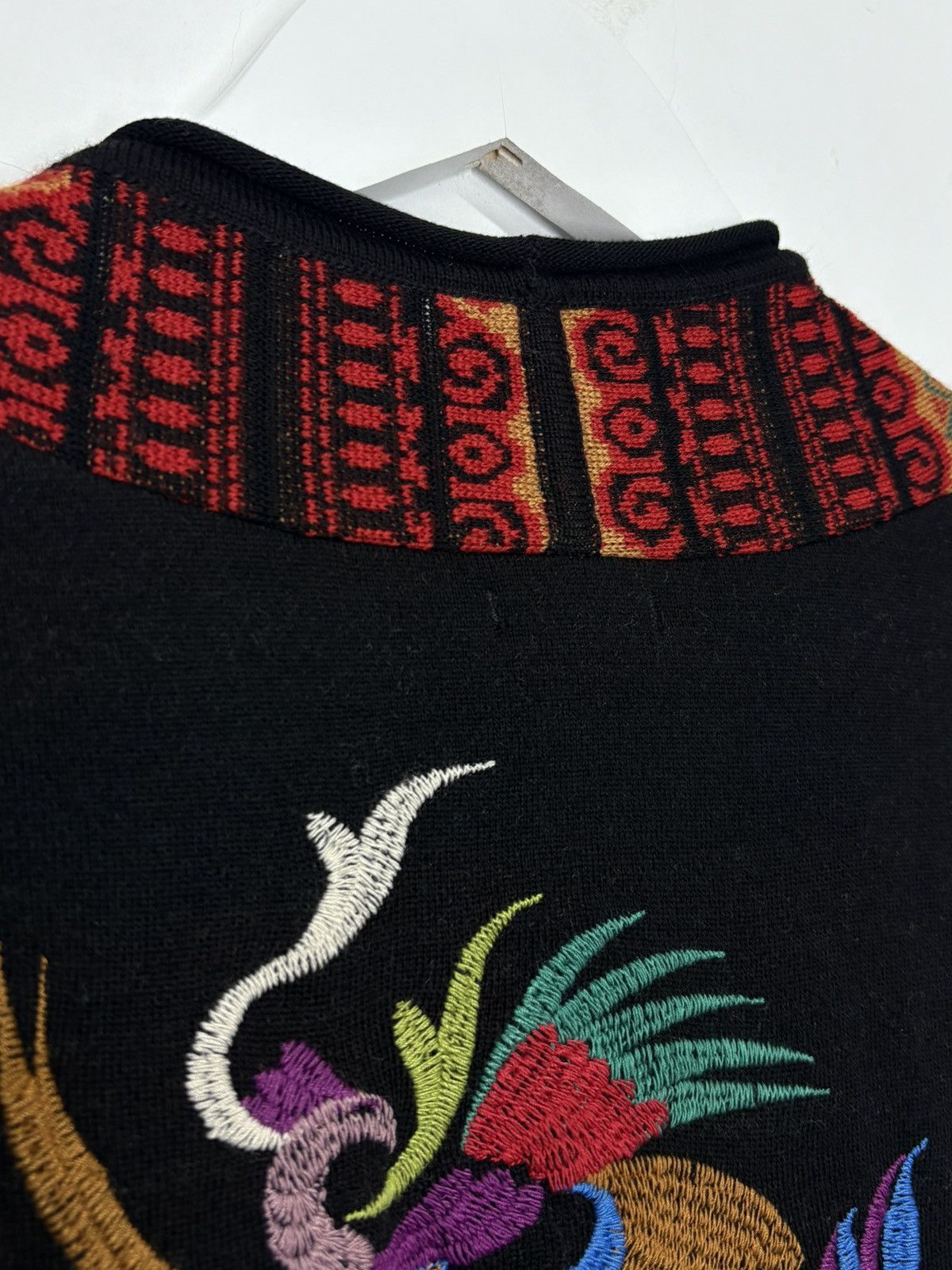 Other Ivko Floral Embroidery Avant Garde Luxury Cardigan Sweater Size S / US 4 / IT 40 - 18 Thumbnail