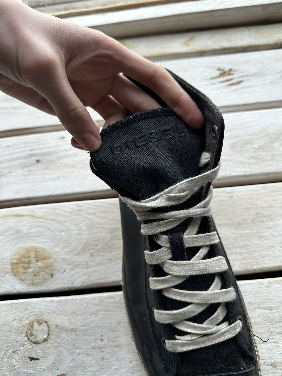Diesel 🚨DIESEL AVANT GARDE SHOES LEATHER SNEAKERS IFSIXWASNINE Size US 12 / EU 45 - 7 Thumbnail