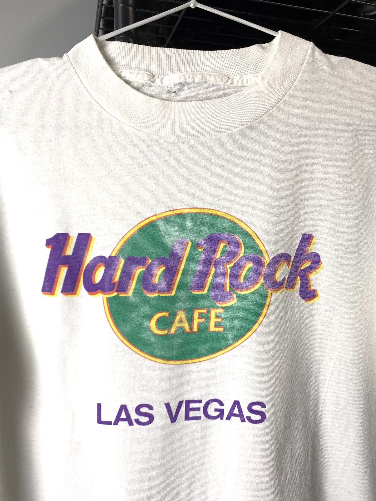 Band Tees Vintage 80’s Hard Rock Cafe Las Vegas T Shirt Pocker Size US M / EU 48-50 / 2 - 2 Thumbnail