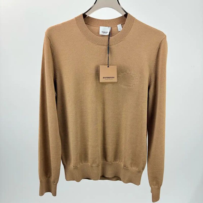 Burberry Burberry Khaki Wool Men's Sweater Size US S / EU 44-46 / 1 - 1 Thumbnail