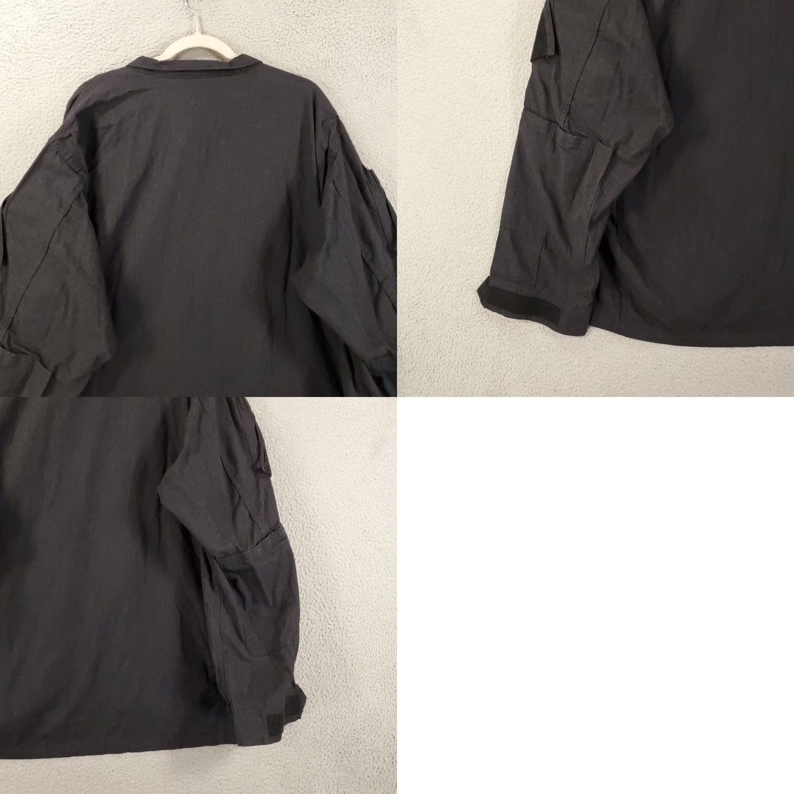 Vintage VINTAGE Tu Spec Tactical Jacket Mens 2XL Black Long Sleeve Zip Hook And Loop Pockets Size US XXL / EU 58 / 5 - 9 Thumbnail
