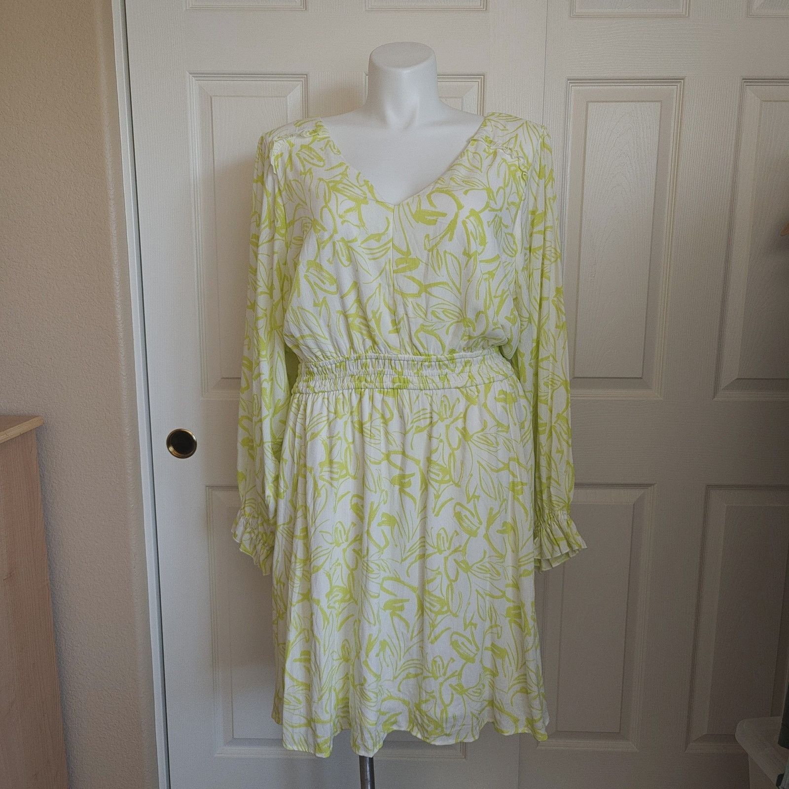 Torrid Torrid Mini Wash Gauze Wide Waist Skater Dress sz 4 Size 4XL / US 24-26 - 3 Thumbnail