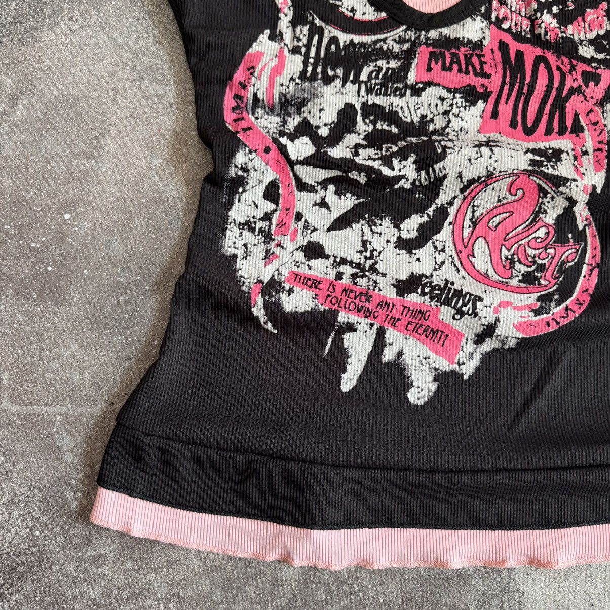 Hysteric Glamour × Japanese Brand × Vintage Amazing 2000’s Aesthetic Gothic Emo Y2K T-Shirt Size M / US 6-8 / IT 42-44 - 5 Thumbnail