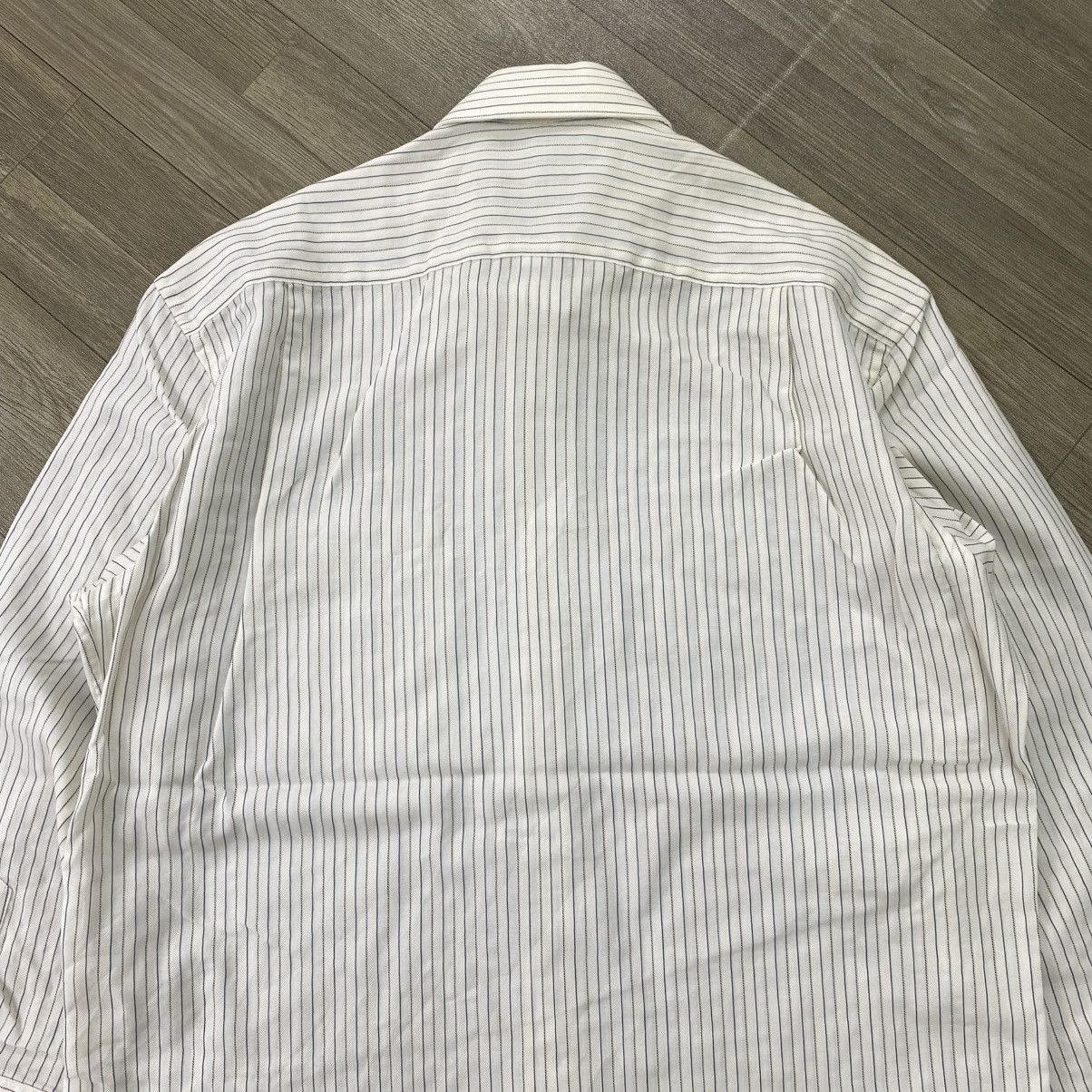 Givenchy SS07 Givenchy Men Striped Long Shirt Luxury Size L / US 10 / IT 46 - 13 Thumbnail