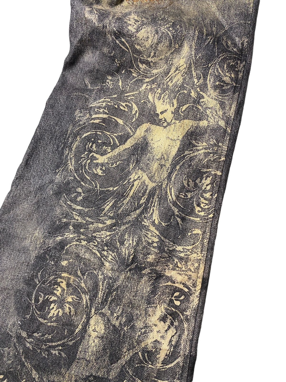 If Six Was Nine 2000's Tornado Mart Flared Tribal Pants Size US 29 - 12 Thumbnail