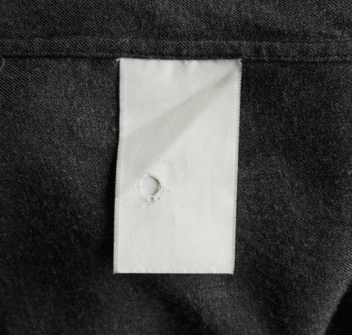 Yohji Yamamoto Yohji Yamamoto 00s Rayon Collar Button Grey Shirt K4 Size US M / EU 48-50 / 2 - 6 Thumbnail