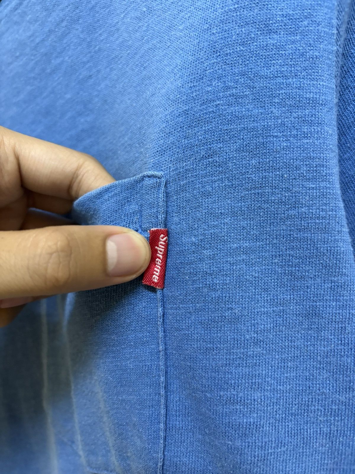 Supreme Supreme Blank Pocket Tee Size US S / EU 44-46 / 1 - 6 Thumbnail