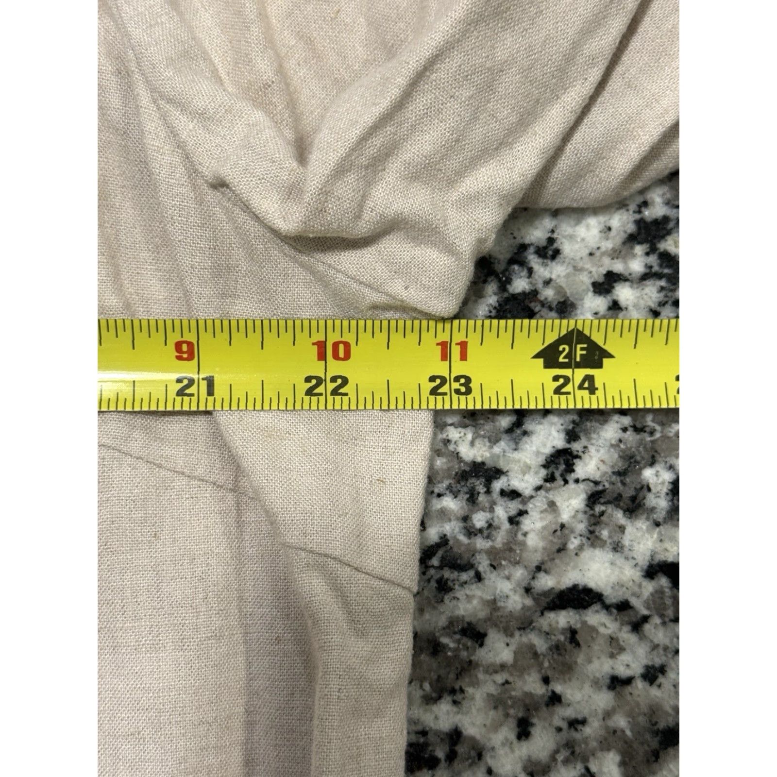 St. John VINTAGE St. John Sport Shirt Women's Linen Viscose Button-Up XL Beige Casual Blouse All Seasons Size XL / US 12-14 / IT 48-50 - 6 Thumbnail