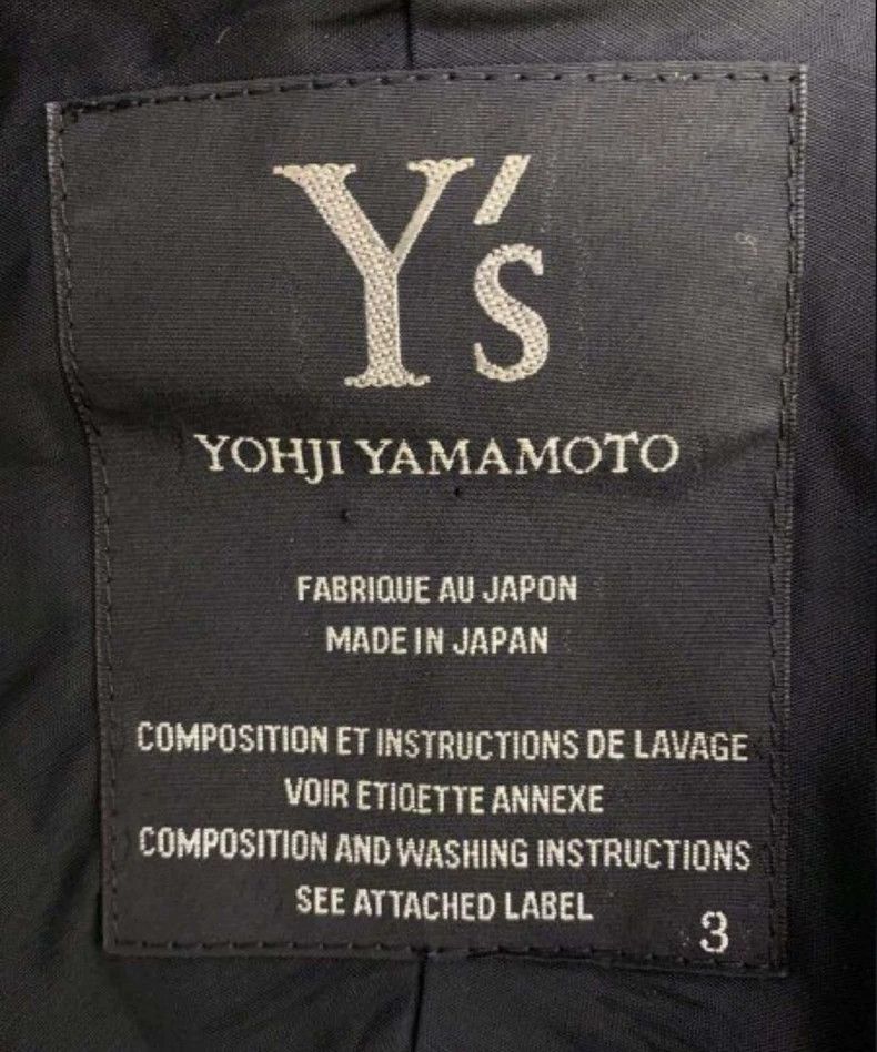 Y's Y's Black wool jacket Size US L / EU 52-54 / 3 - 4 Thumbnail