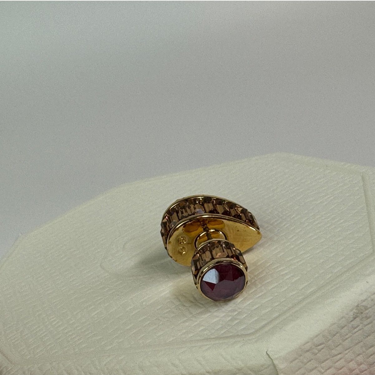 Swarovski Swarovski Orbita Stud Earring, Single, Drop Cut Crystal Size ONE SIZE - 7 Thumbnail