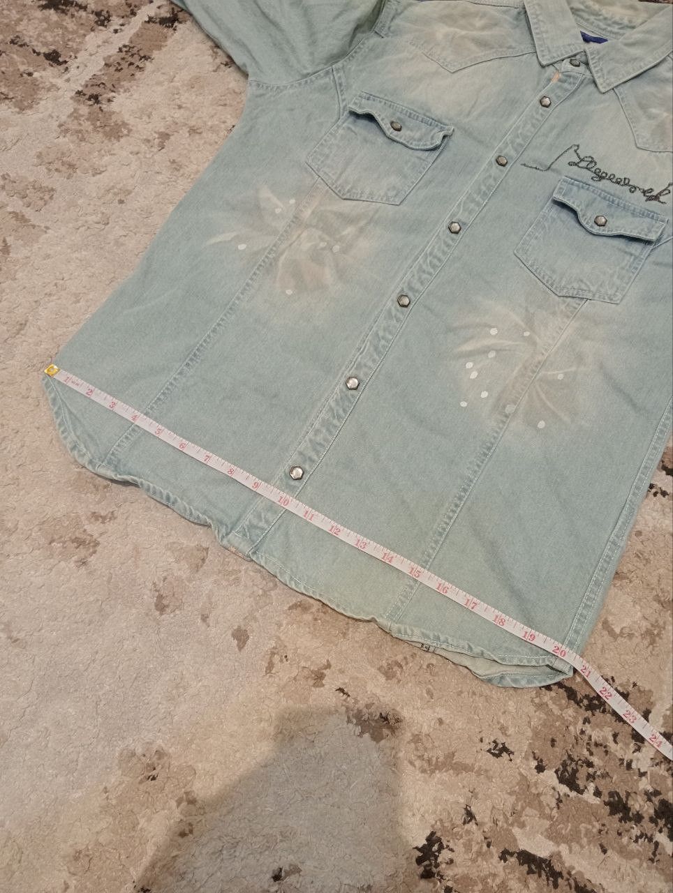 semanticdesign Japanese Semantic Design Denim Shirt - Size L Size US L / EU 52-54 / 3 - 14 Thumbnail